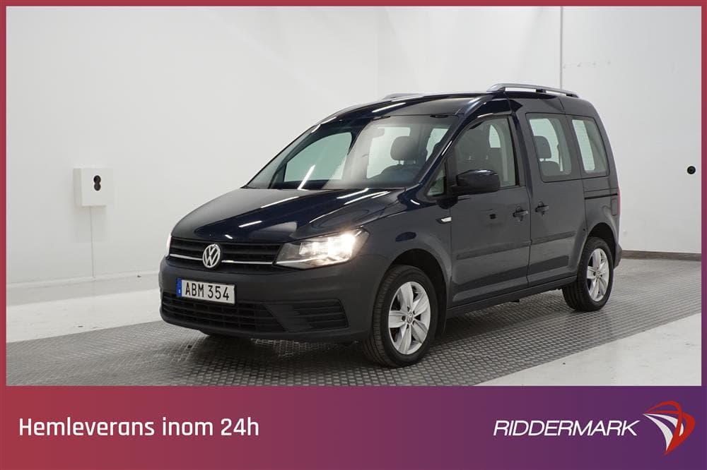 Volkswagen Caddy Life 1.4 TSI Aut Eu6 125hk  Nyservad Nybes
