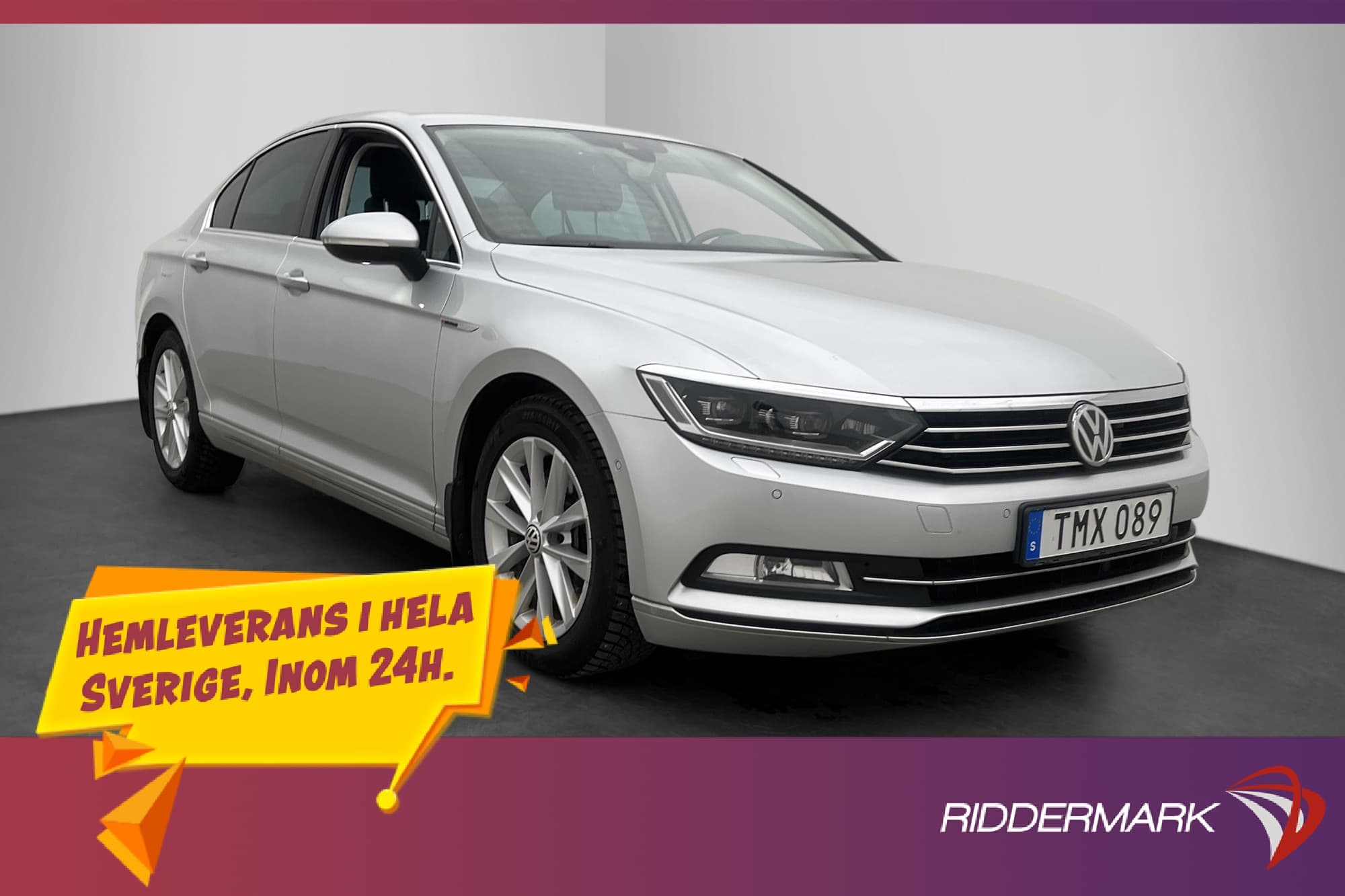 Volkswagen Passat 2.0 TDI 4M 240hk GTS Kamera Värm Skinn
