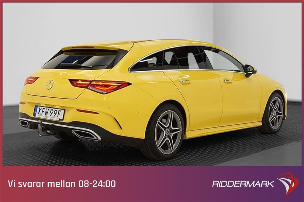 Mercedes-Benz CLA 200 SB 163hk AMG Wide Kamera GPS Drag MOMS