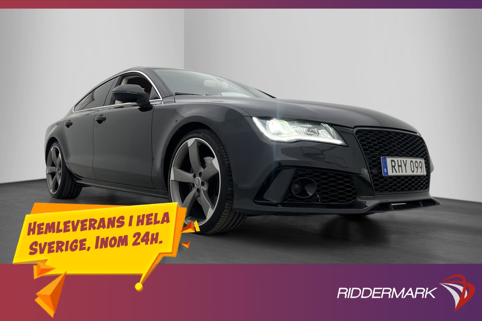 Audi A7 Sportback 3.0 TDI Q Värmare Skinn Sensorer Keyless