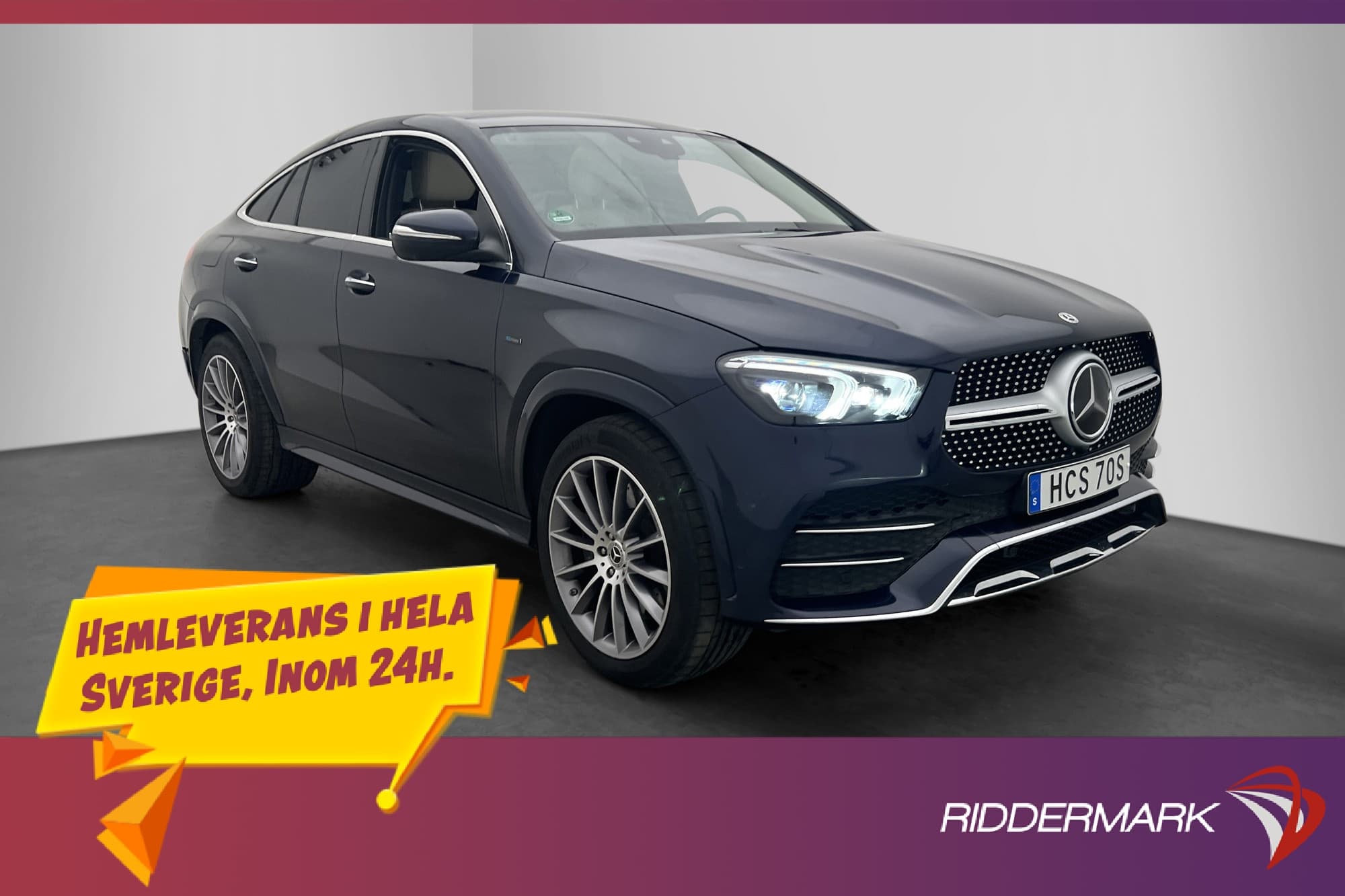 Mercedes-Benz GLE Coupé 350 de 4M AMG Pano Burmester MOMS