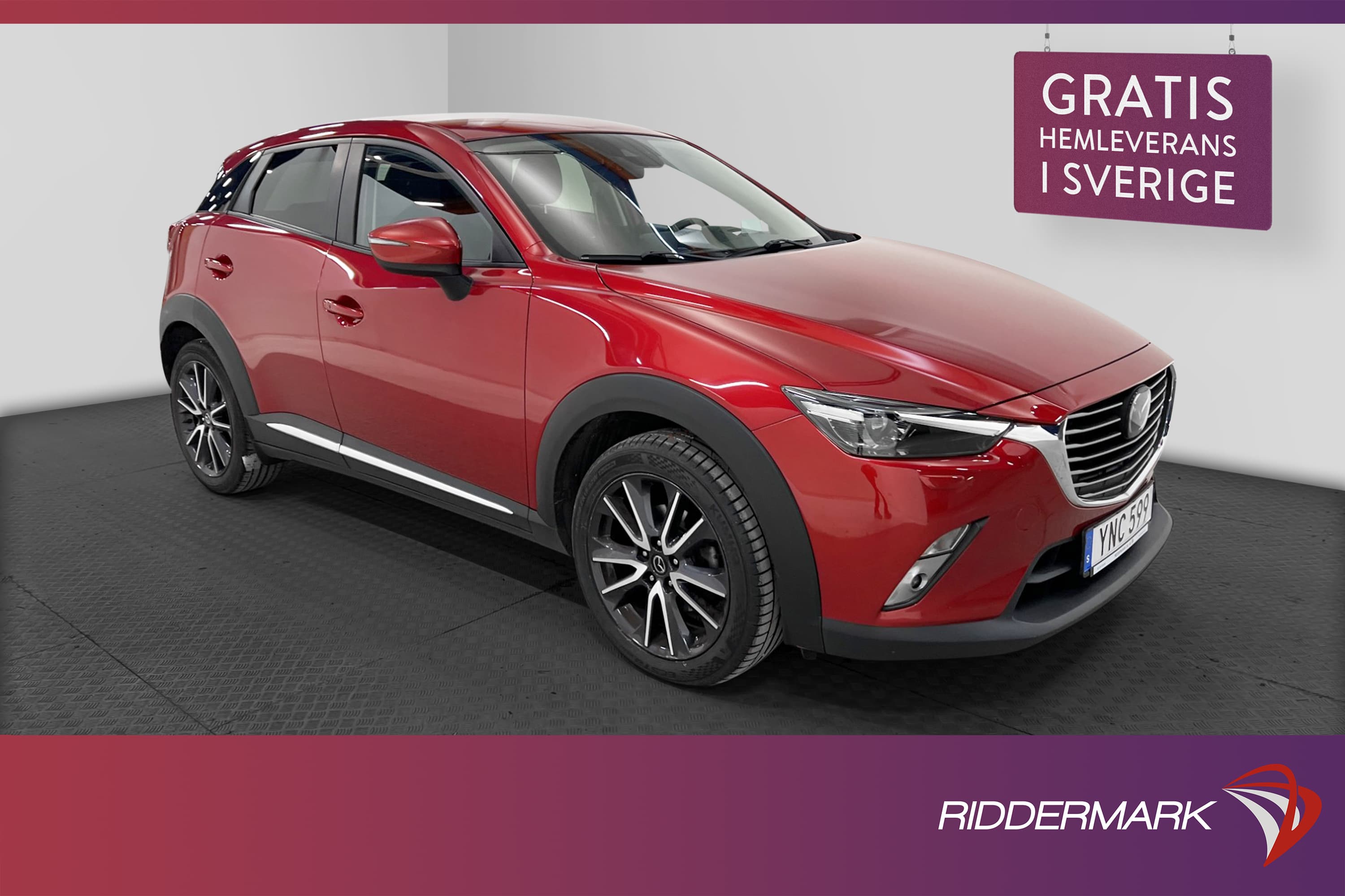 Mazda CX-3 SKYACTIVE-G 120hk