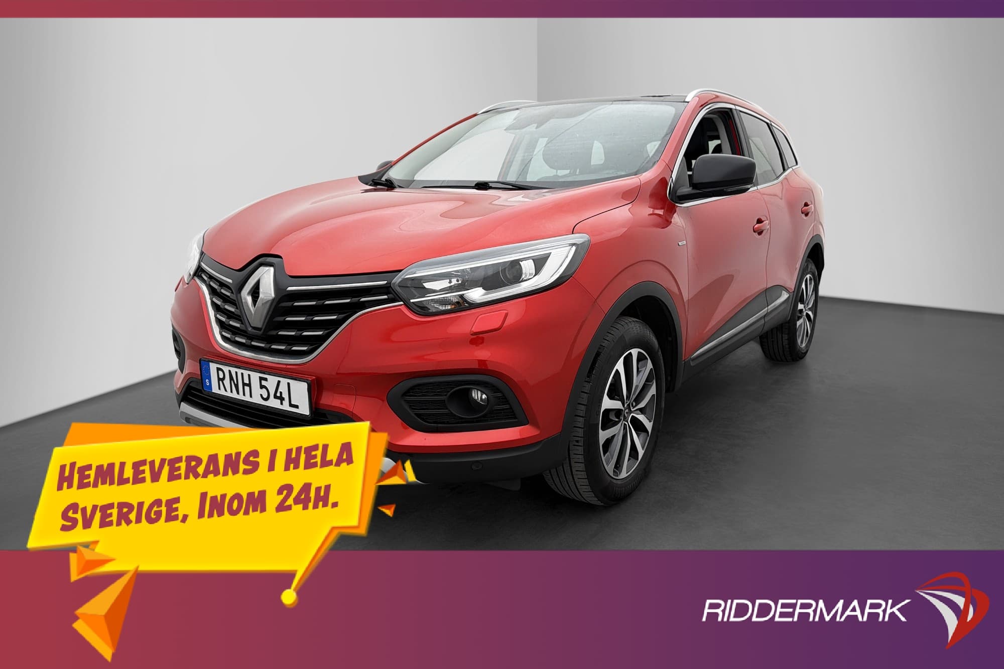 Renault Kadjar 1.3 TCe 140hk Limited Pano Kamera CarPlay