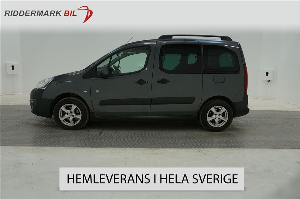 Peugeot Partner Tepee Aut 1.6 100hk M/K-Värme Pano B-Kamera
