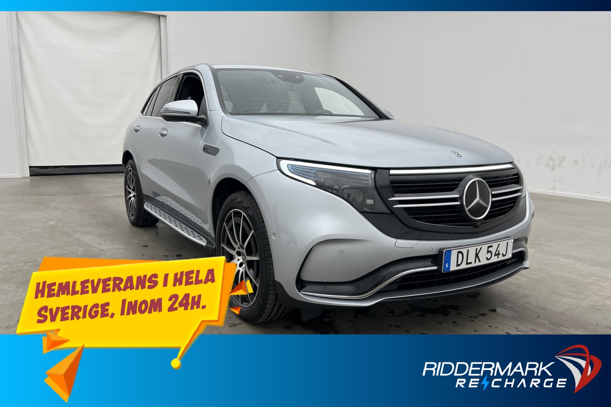 Mercedes-Benz EQC 400 4M AMG Burmester Värm Wide Kamera