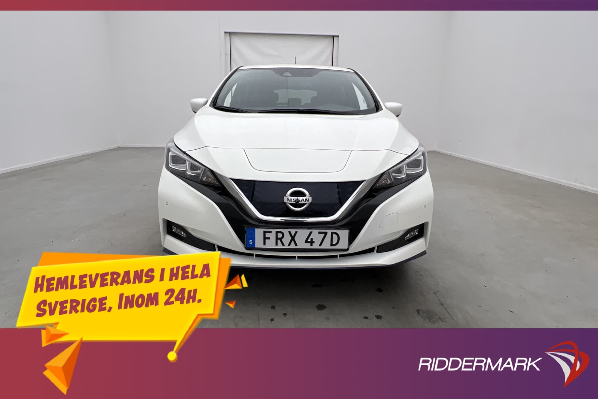 Nissan Leaf e+ 62 kWh  N-Connecta 360° Rattvärme Navi