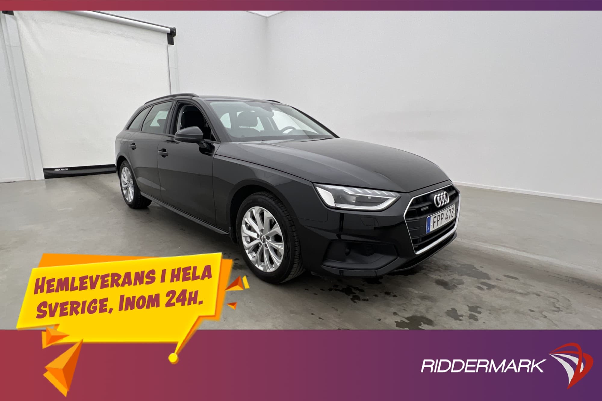 Audi A4 40 TDI Quattro 190hk Dragkrok Adaptiv Navigator