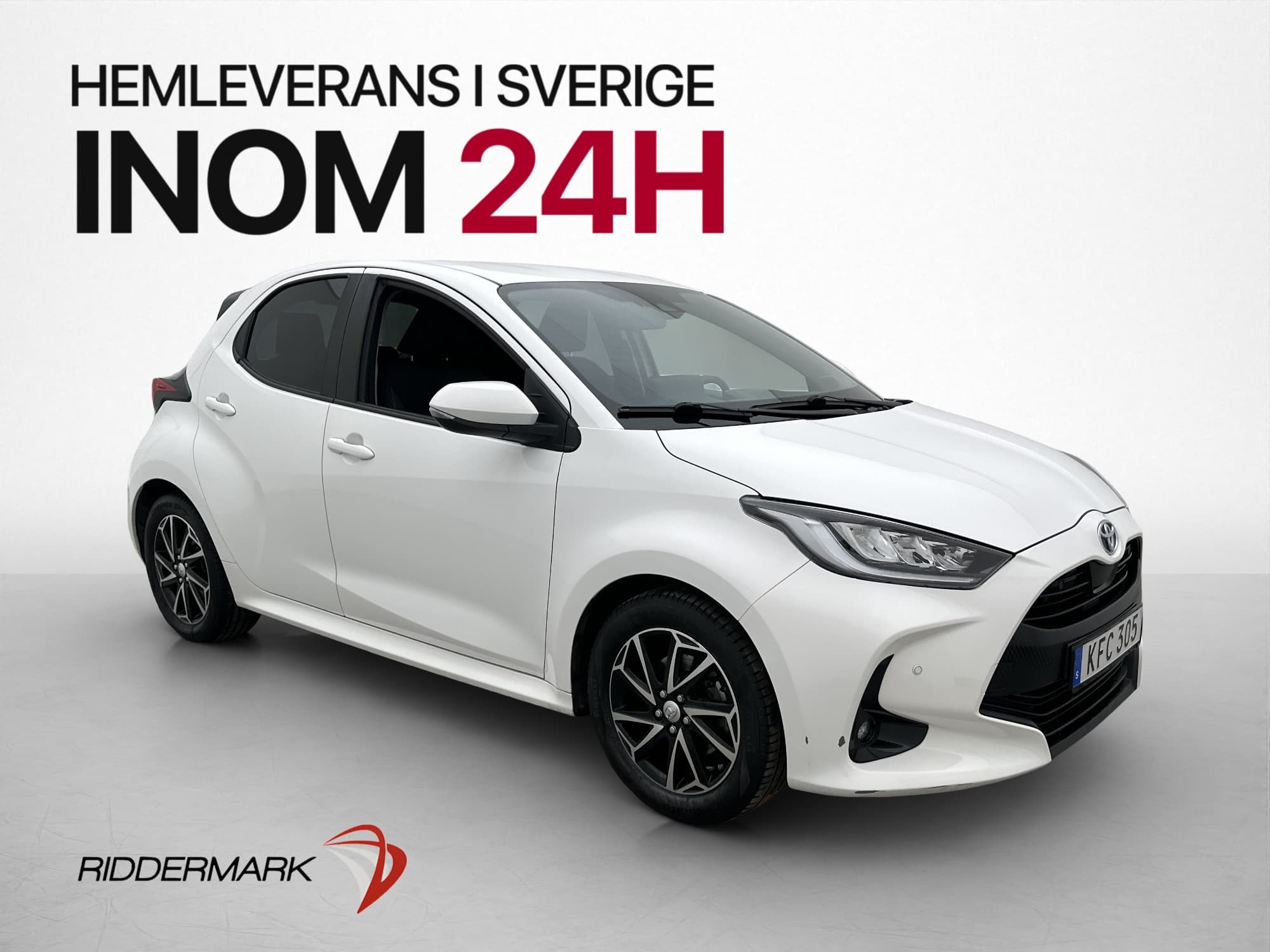 Toyota Yaris Hybrid 116hk Active Plus MOMS Kamera Rattvärme