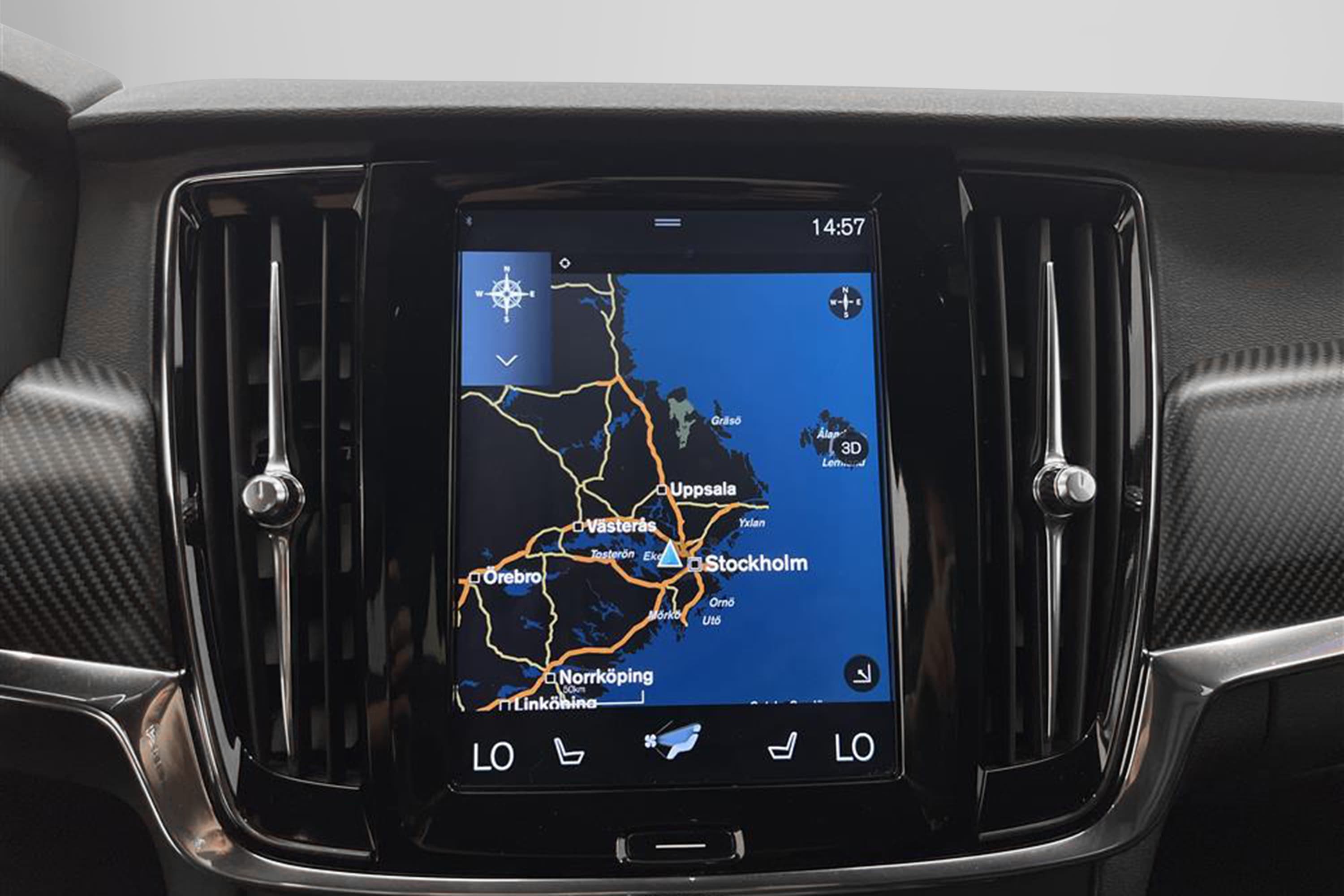 Volvo V90 D3 AWD 150hk R-Design VOC Värmare GPS PDC 0,5l/milinteriör