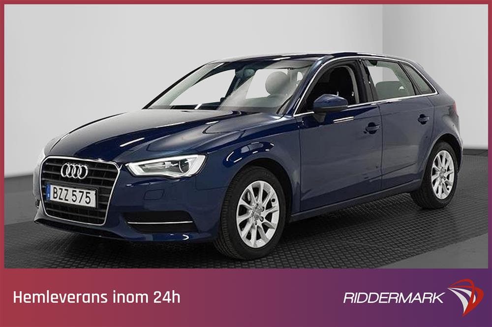 Audi A3 1.4 TFSI Sportback P-sensor Låg skatt 0,5L/Milexteriör