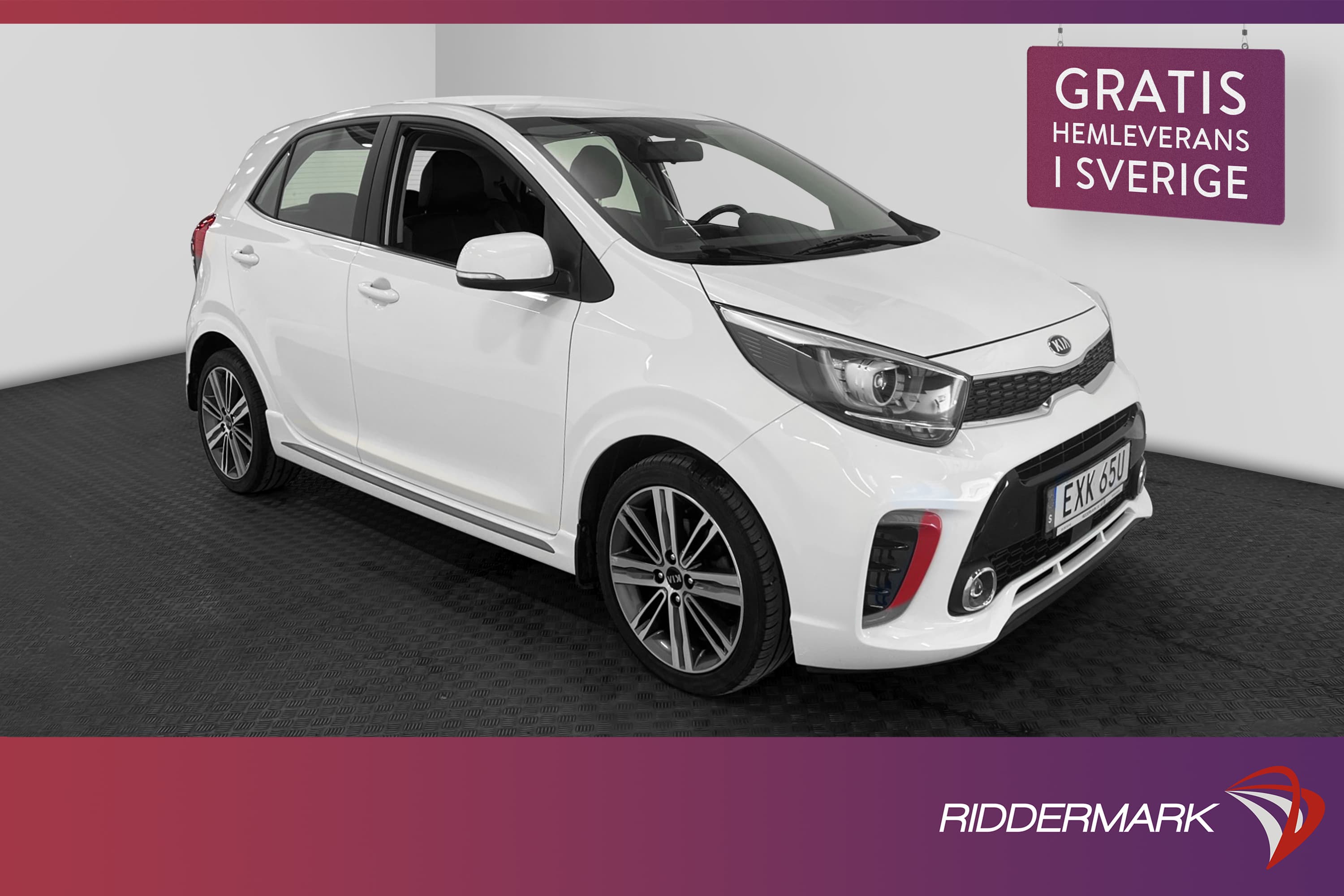 Kia Picanto 1.0 T-GDI 100hk GT-line Skinn Kamera CarPlay
