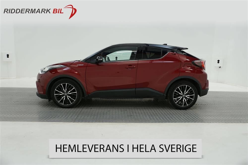Toyota C-HR 1.8 HSD 122hk B-kam Skinn Bluetooth Ratt värm 