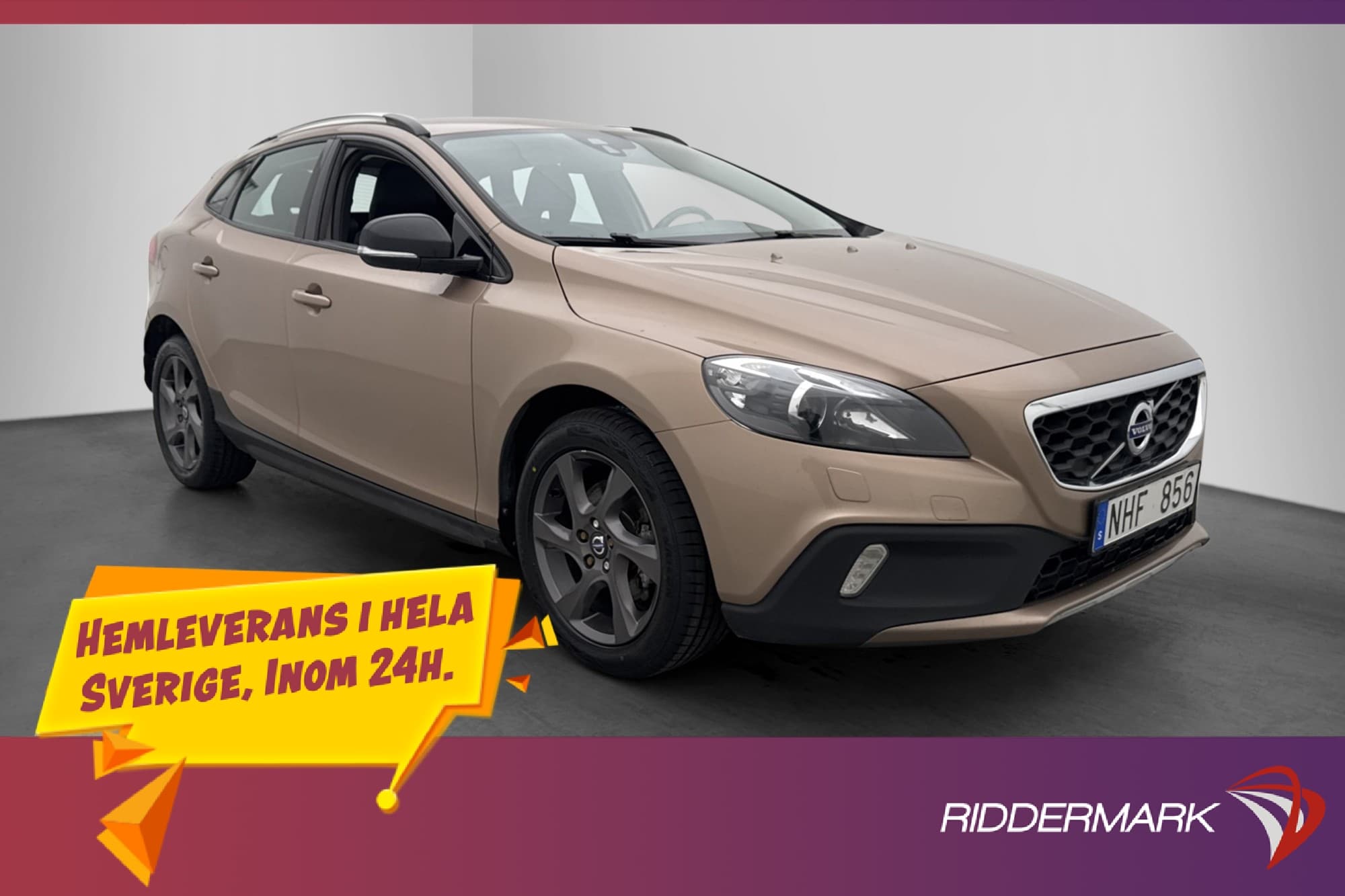Volvo V40 Cross Country D2 Momentum Skinn Drag Värmare B-Kam