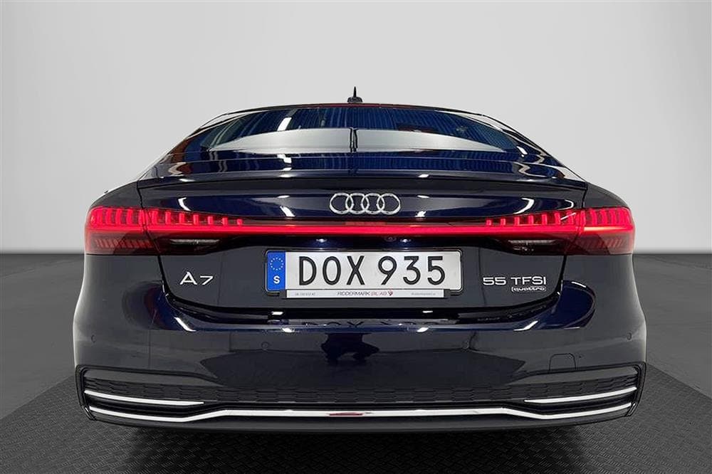 Audi A7 55 TFSI 340hk S-Line Matrix Cockpit Luftfjädringexteriör