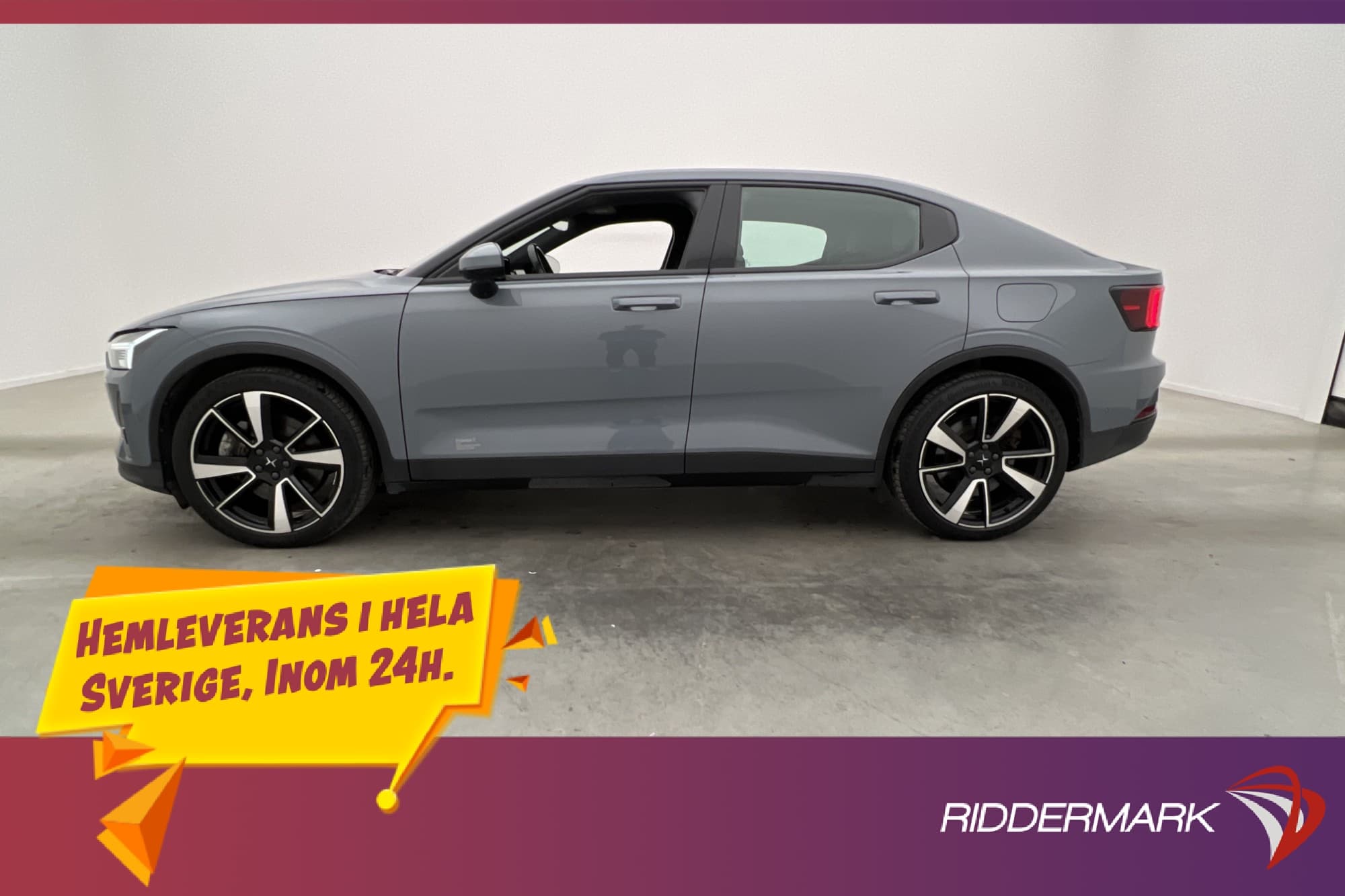 Polestar 2 Long Range Dual Motor Pano H/K Drag 360° MOMS