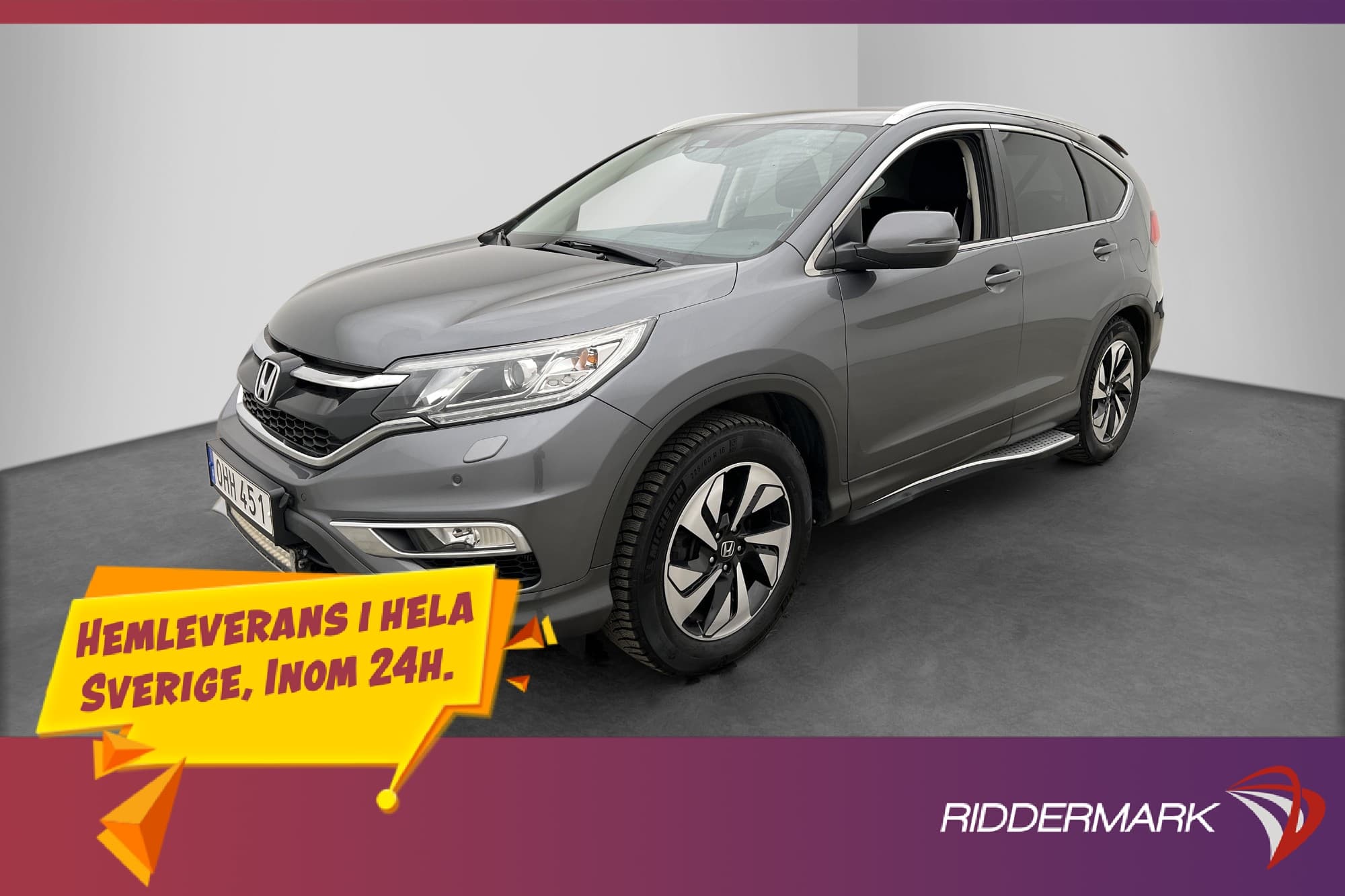 Honda CR-V 1.6 i-DTEC 4WD Executive Värmare Kamera Navi Drag