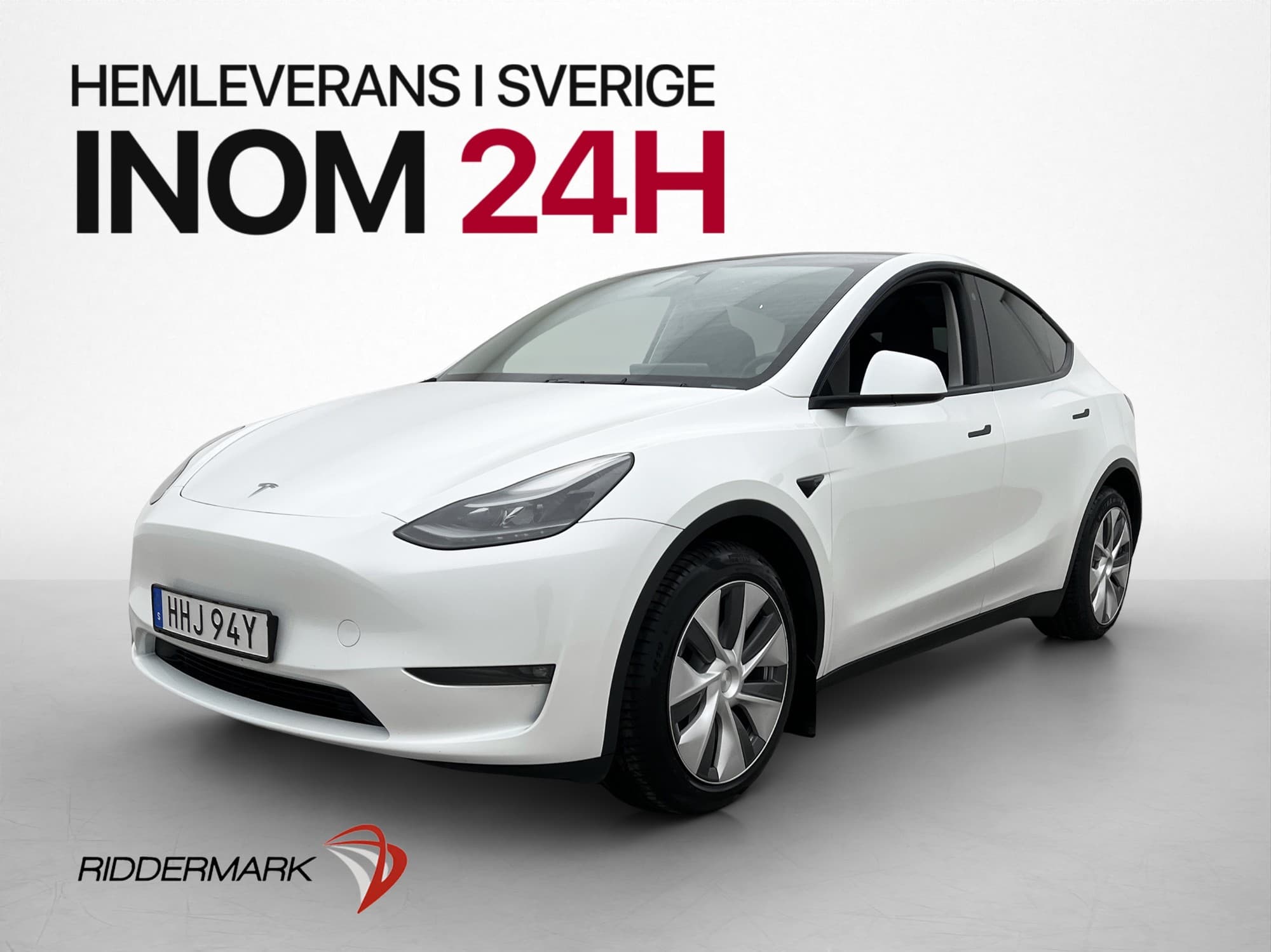 Tesla Model Y Long Range AWD Pano Kamera AP Skinn Moms