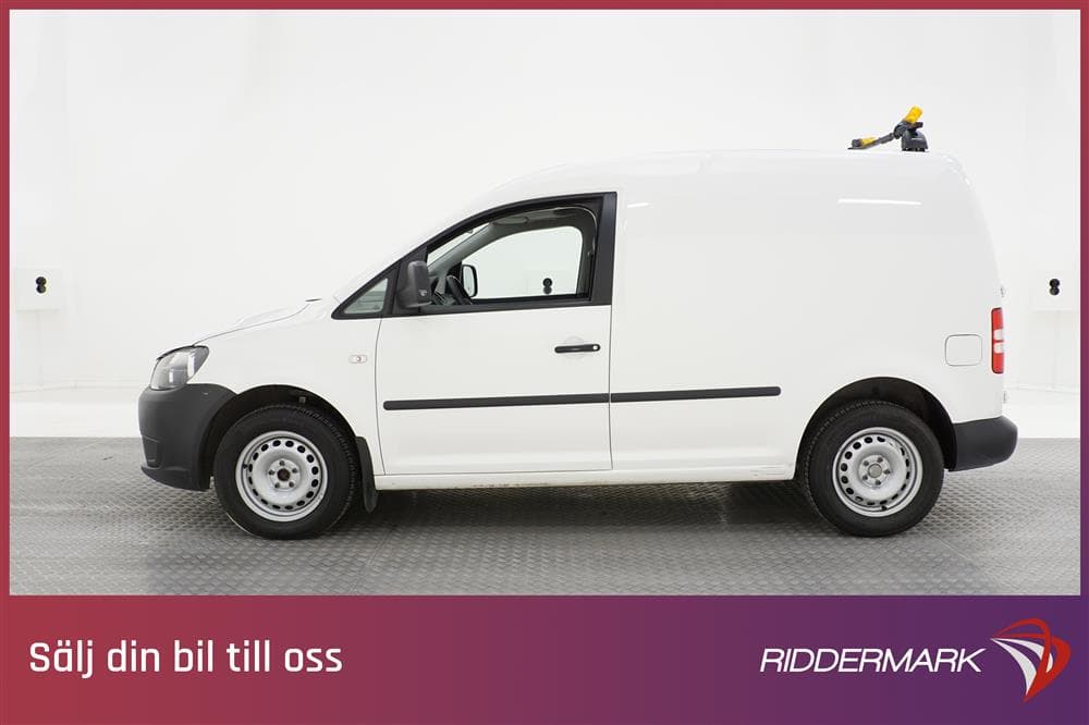 Volkswagen Caddy 1.6 TDI 102hk Drag Värmare Moms