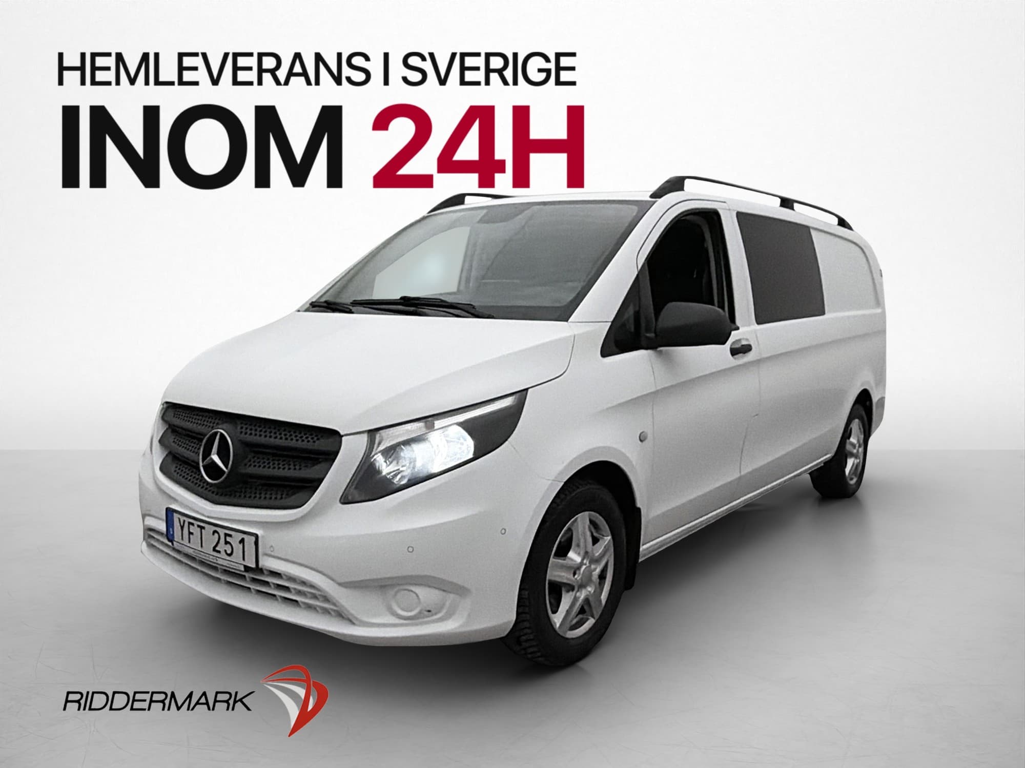 Mercedes-Benz Vito Mixto X-Lång 114 Värmare Drag PDC 6-Sits