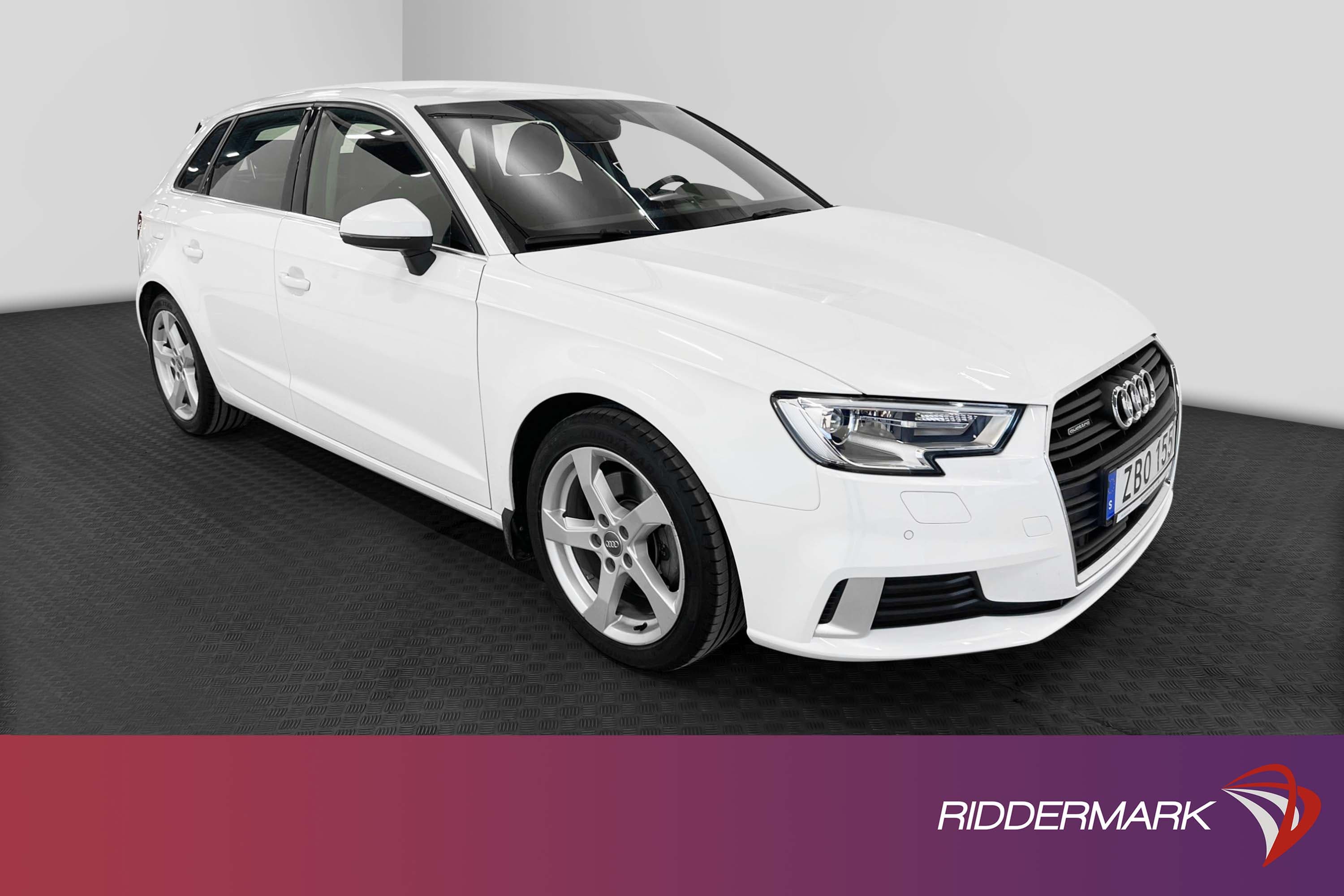 Audi A3 Sportback 2.0 Quattro 190hk Proline PDC Rattvärme