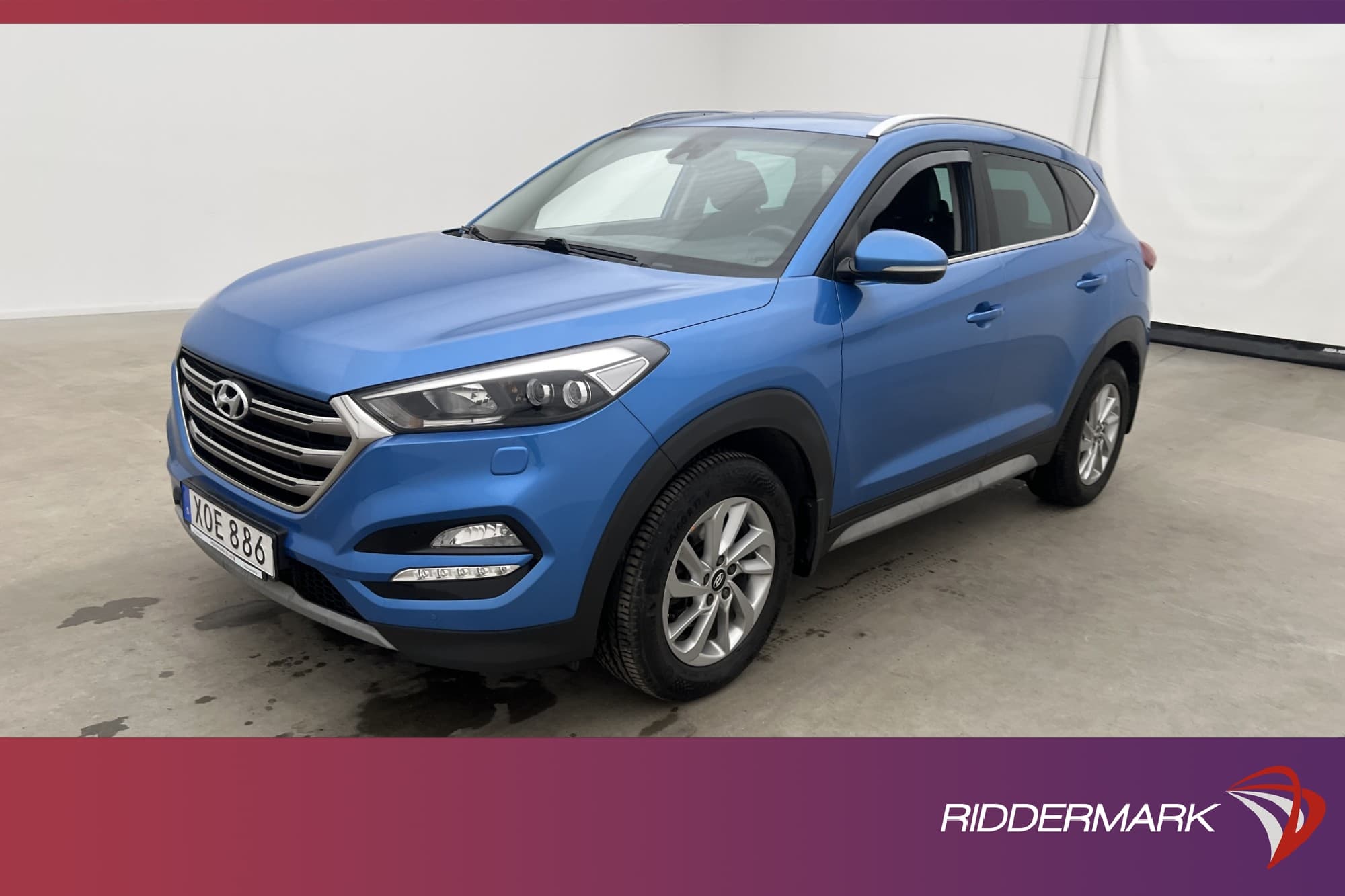 Hyundai Tucson 1.6 T-GDI 4WD Kamera Navi Rattvärme Dragkrok