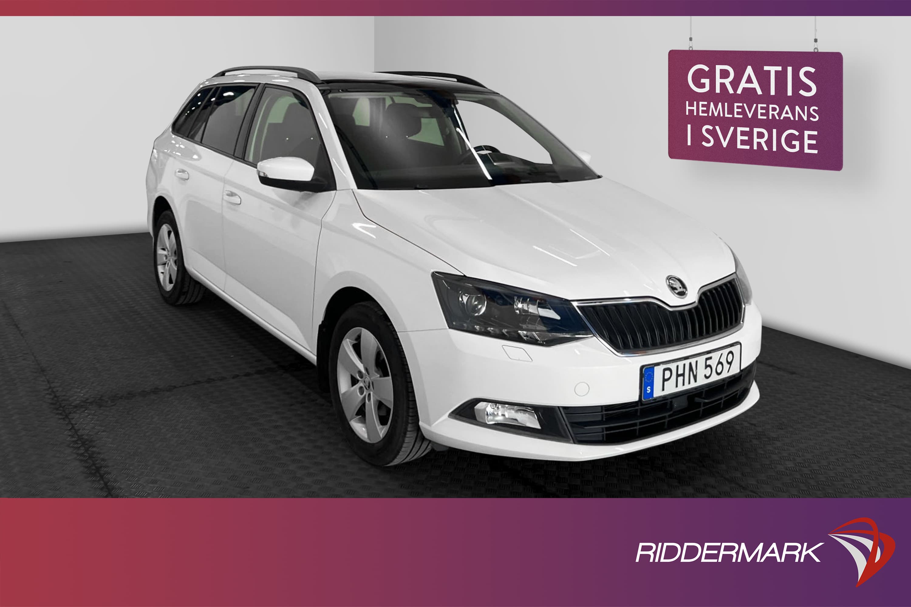 Skoda Fabia Kombi 1.2 TSI 90hk Style Pano Sensorer Välservad