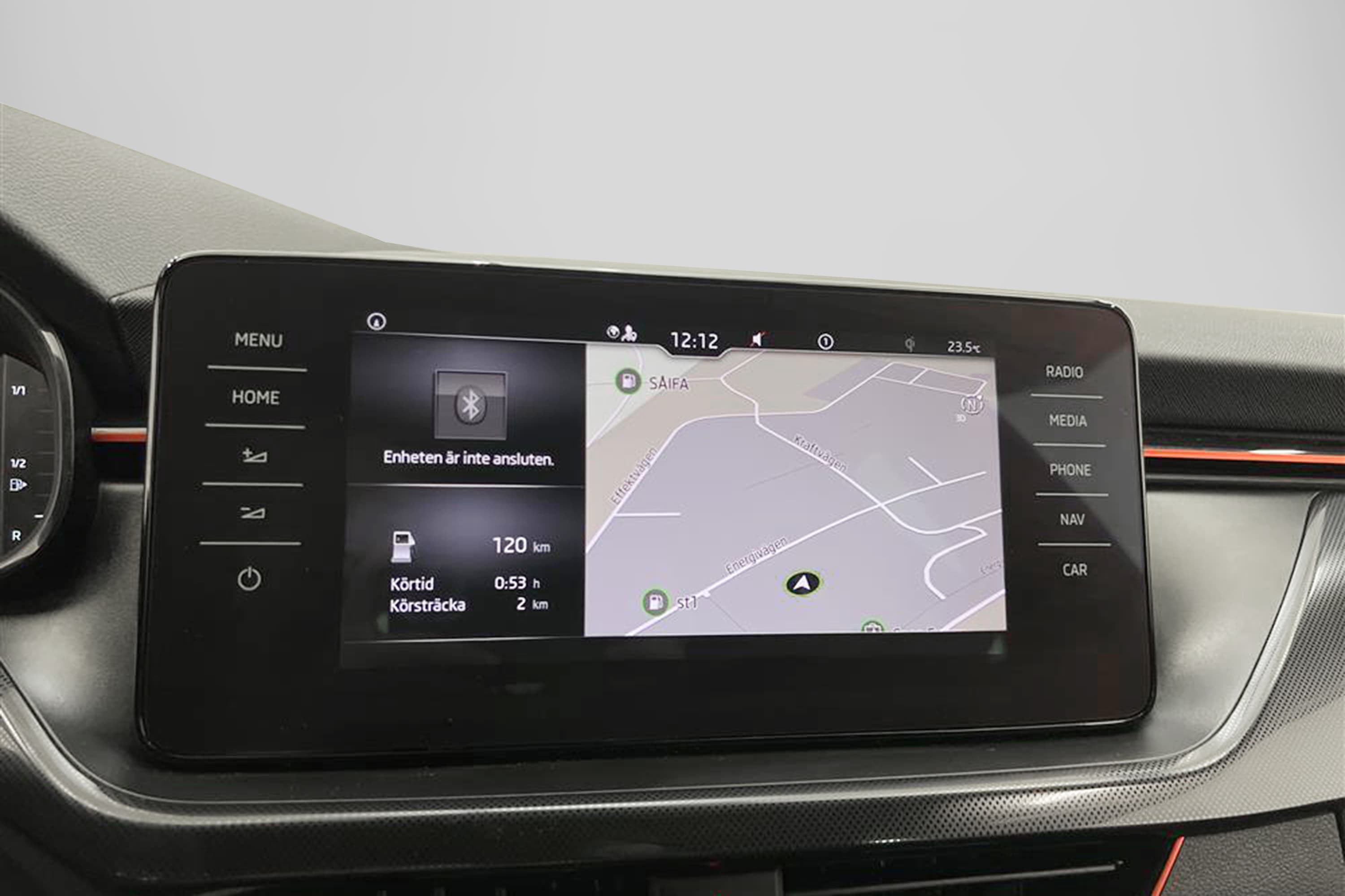 Skoda Kamiq 1.5 TSI 150hk Monte Carlo Pano Navi Cockpitinteriör