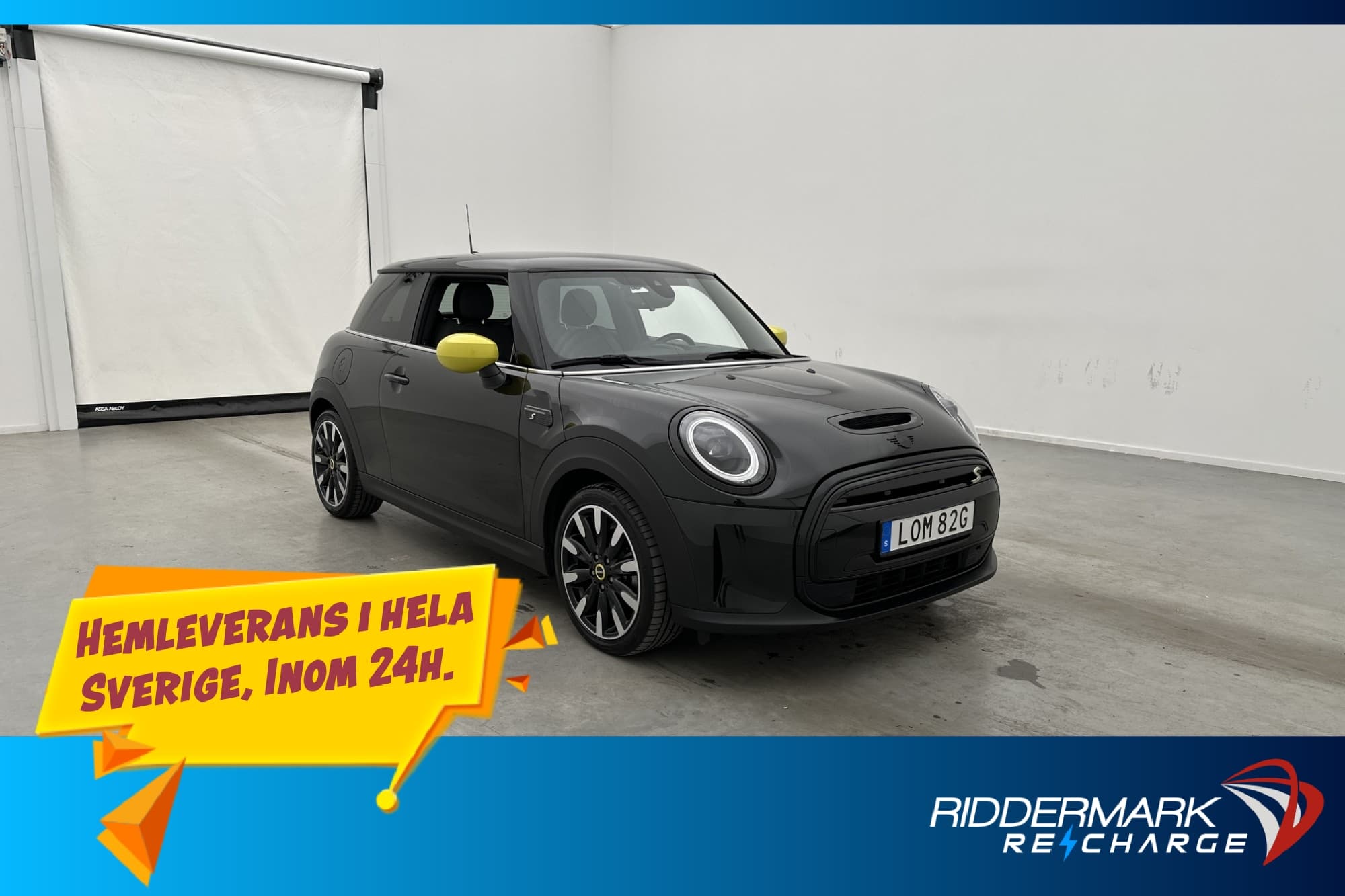 MINI Cooper SE 32,6 kWh Värmepump Kamera Keyless Halvskinn