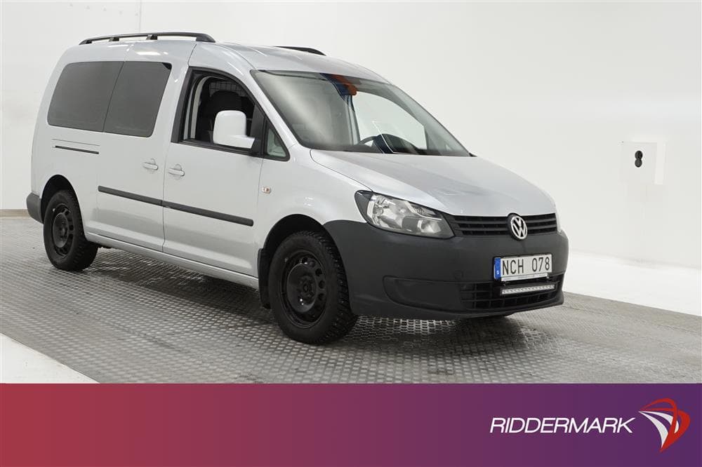 Volkswagen Caddy Maxi Life 1.6TDi PDC Dragkrok Värmare