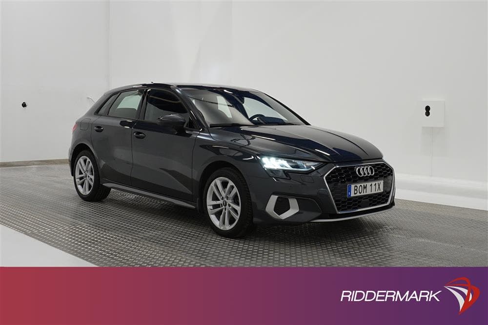 Audi A3 Sportback 35 TFSI 150hk Cockpit Drag 0,48l/milexteriör