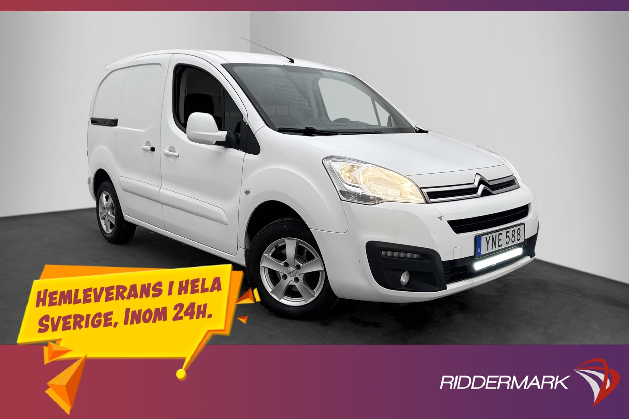 Citroën Berlingo 1.6HDi Drag PDC 3-Sit Bluetooth Farthållare