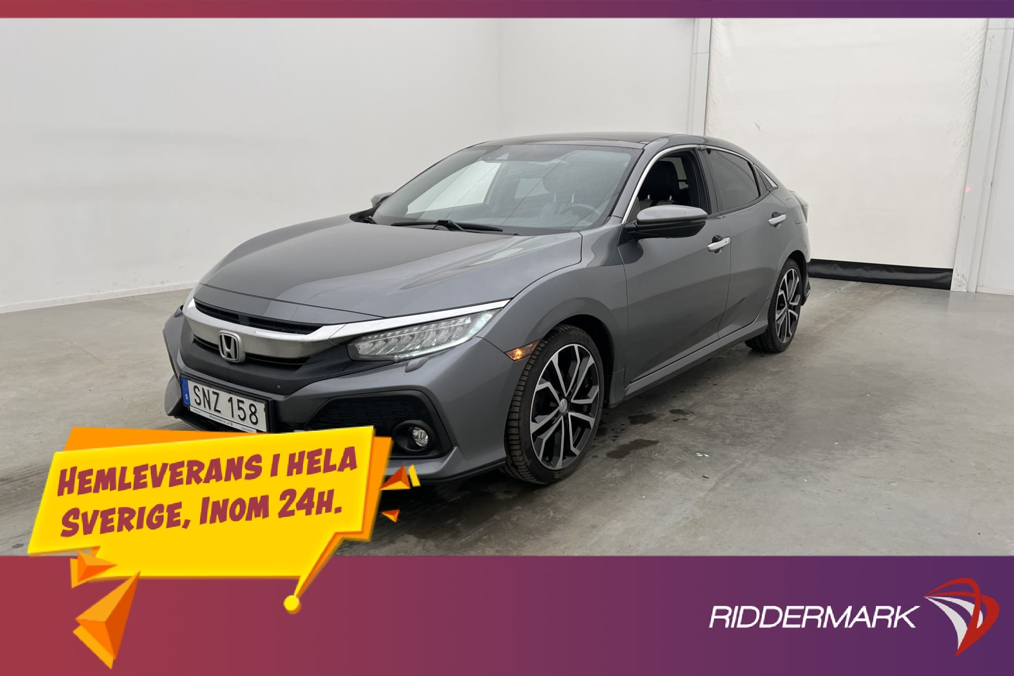 Honda Civic 1.5 i-VTEC Turbo Taklucka Backkamera Navi Skinn