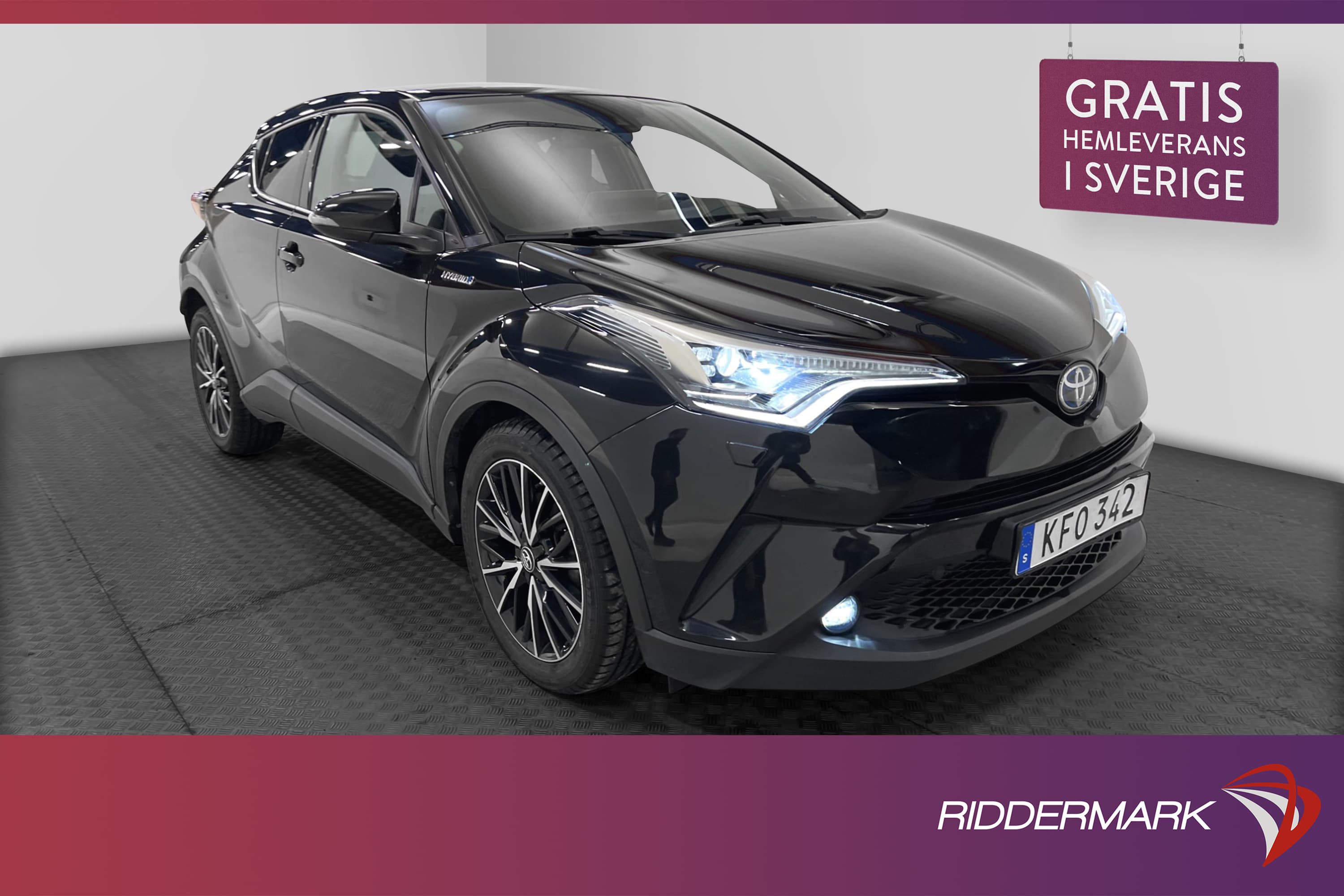 Toyota C-HR Hybrid 122hk