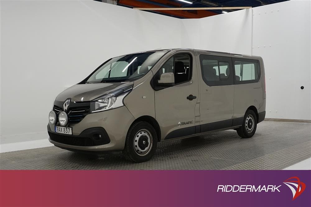 Renault Trafic Passenger 1.6dCi Eu6 125hk Lång Navi Värmare