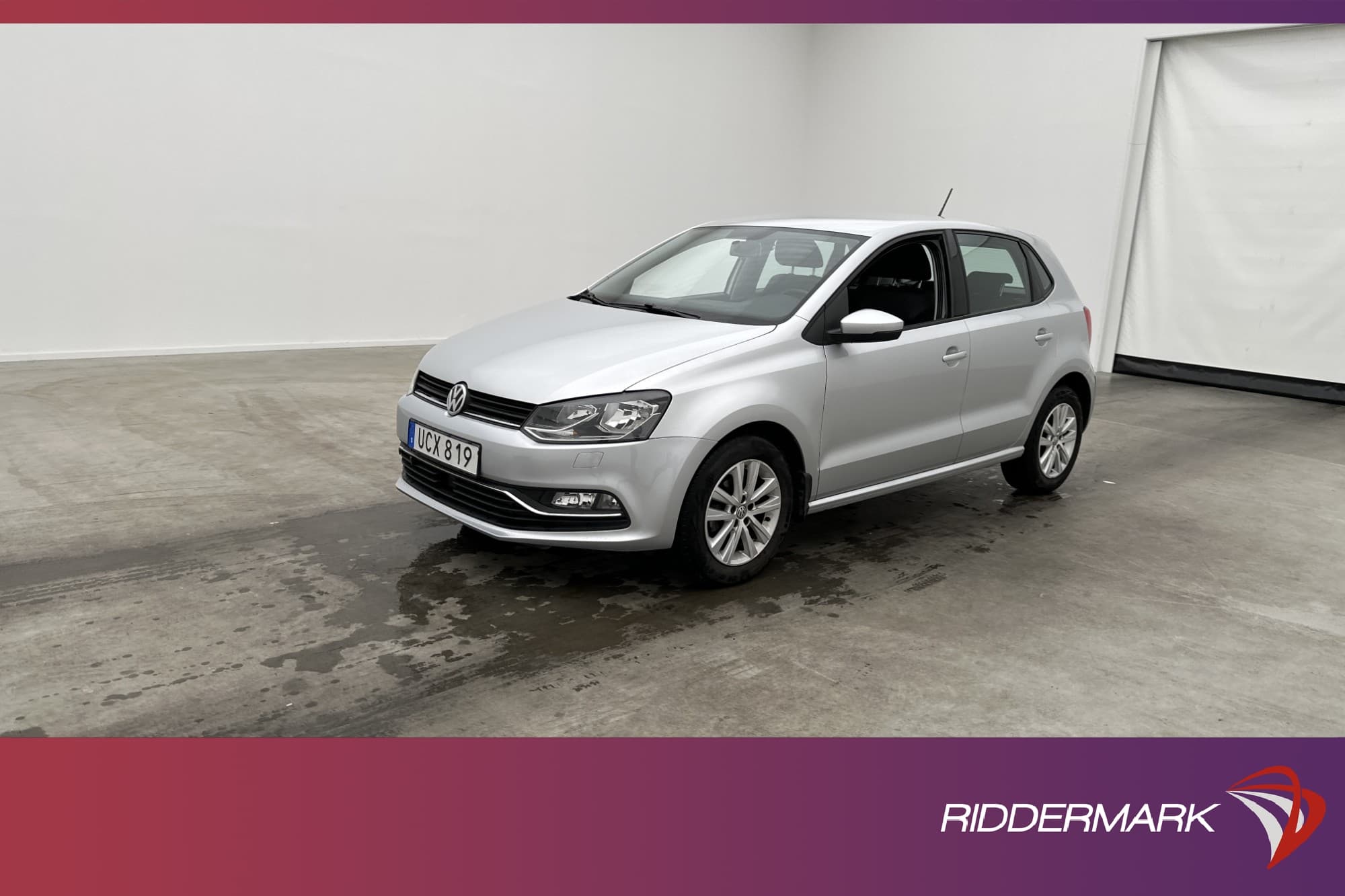 Volkswagen Polo 1.2 TSI 90hk Bluetooth Låg-Skatt 0.47L/Mil