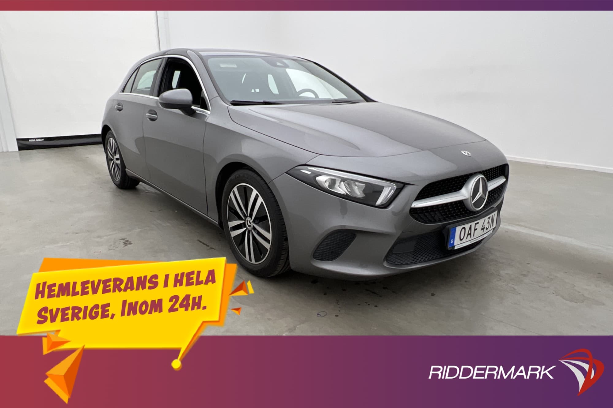Mercedes-Benz A 180 d 116hk Kamera Skinn 0,42L/mil