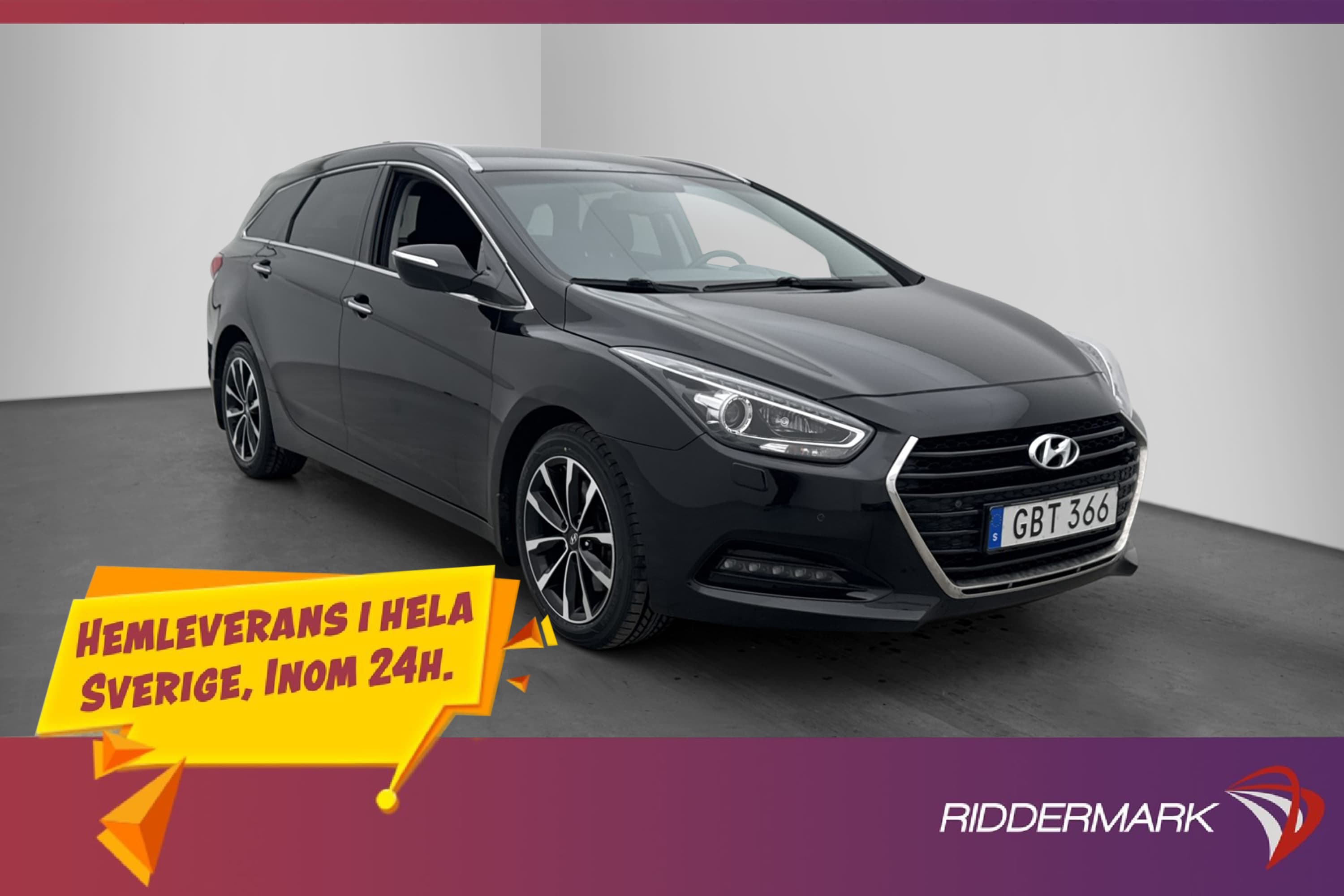 Hyundai i40 CW 1.7 CRDi 141hk M-Värm Kamera Dragkrok CarPlay