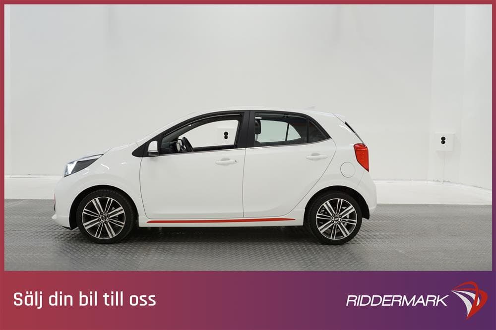 Kia Picanto 1.0 T-GDi 100hk GT-Line Kamera Välserv 0,51l/mil