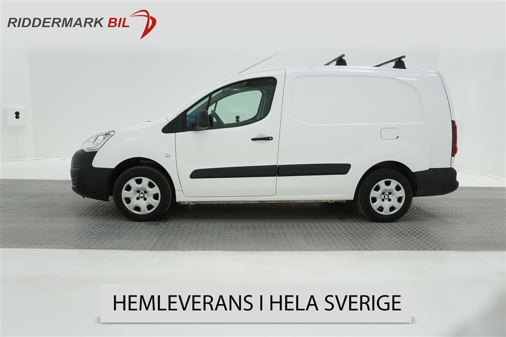 Peugeot Partner 1.6Hdi 100hk Aut L2 M-Värm 3-Sits Drag Moms
