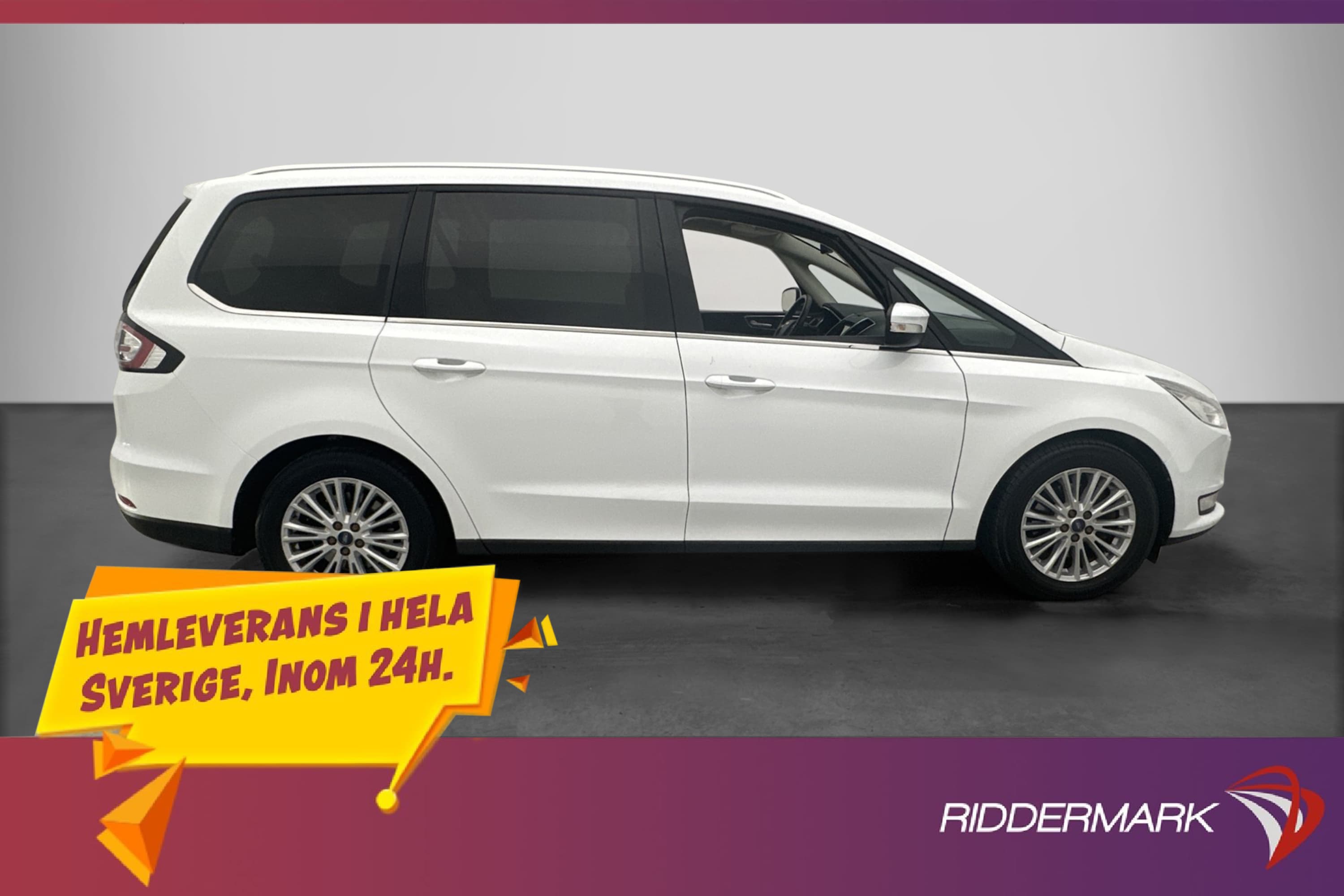 Ford Galaxy 2.0 TDCi Business 7 Sits Drag Skinn 2 Brukare