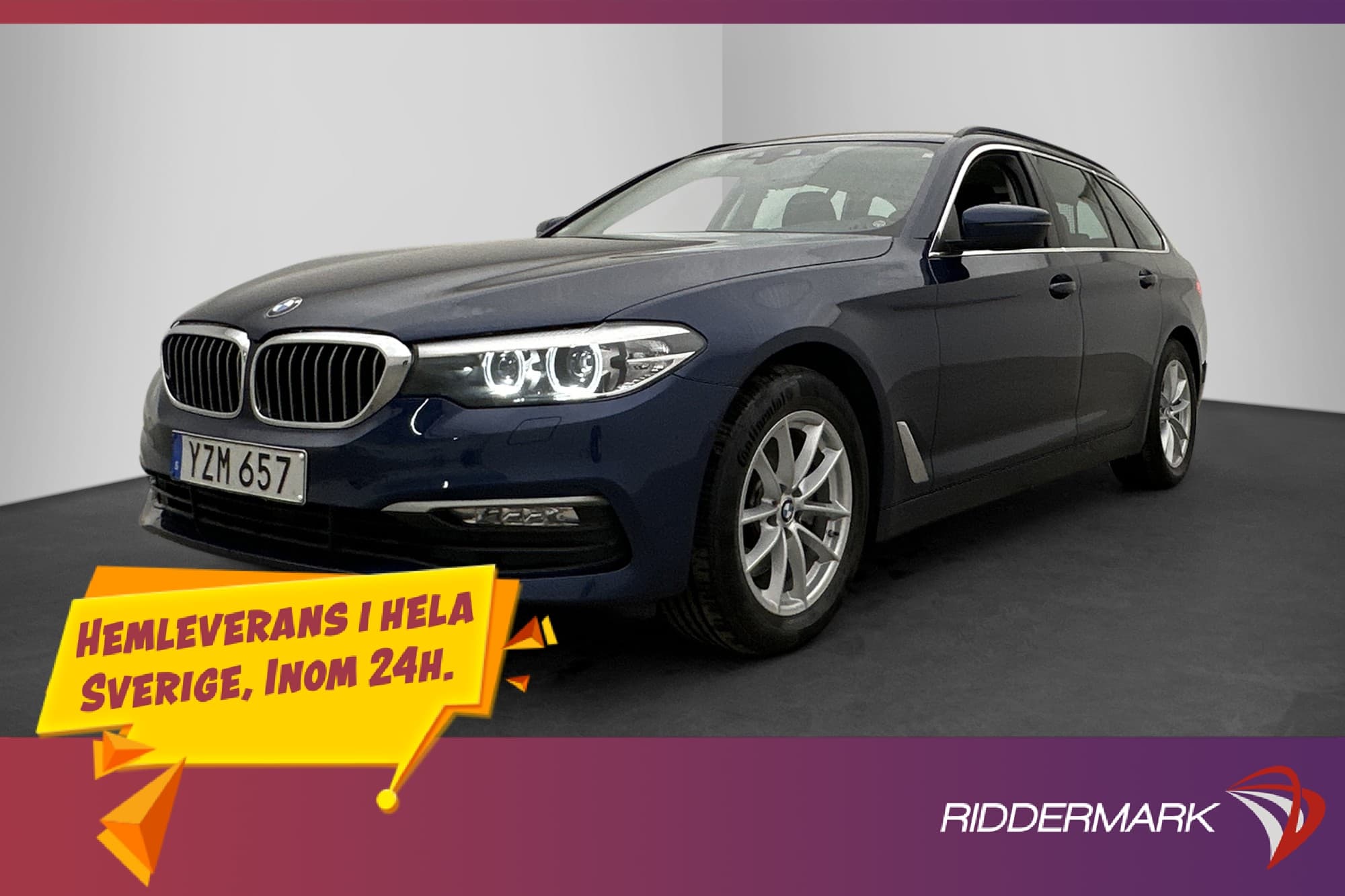 BMW 520d xDrive Touring 190hk Kamera Drag Navi Rattvärme