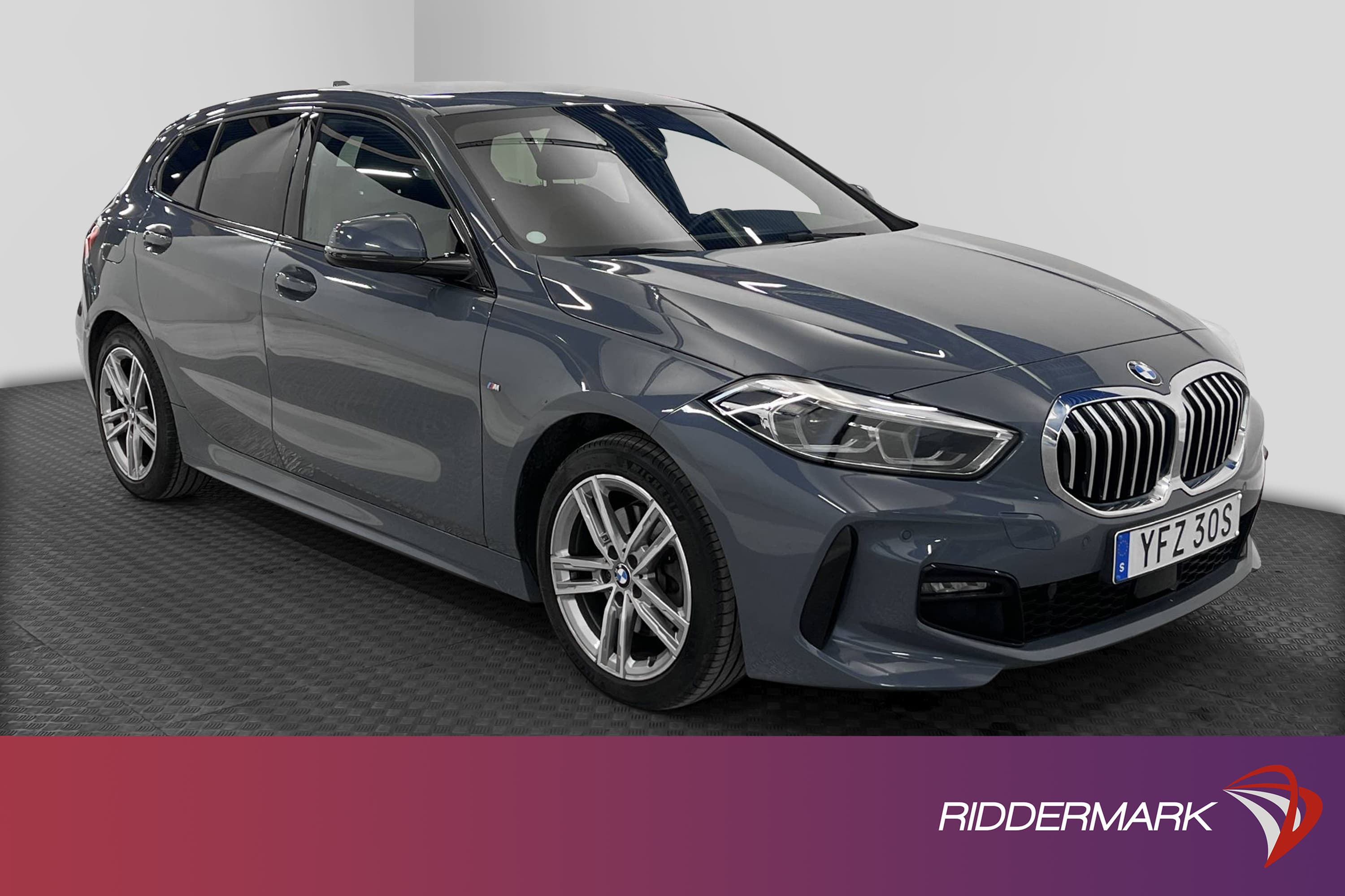 BMW 118 i 136hk M-Sport HiFi M&K-Värmare Sensorer 0,58l/mil
