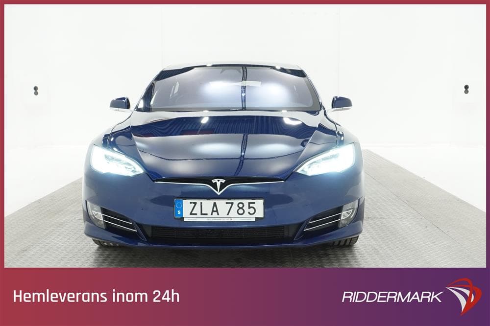 Tesla Model S 75D AWD 333hk Uppgraderad Autopilot Svensksåld