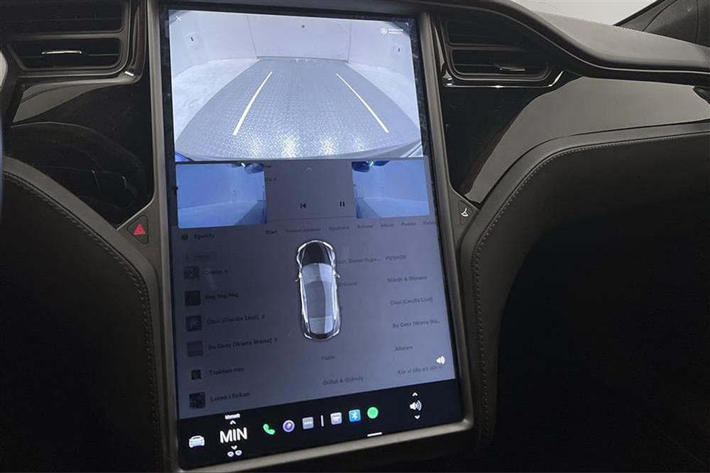 Tesla Model S 75D AWD Luftfjädring Navi B-Kamerainteriör