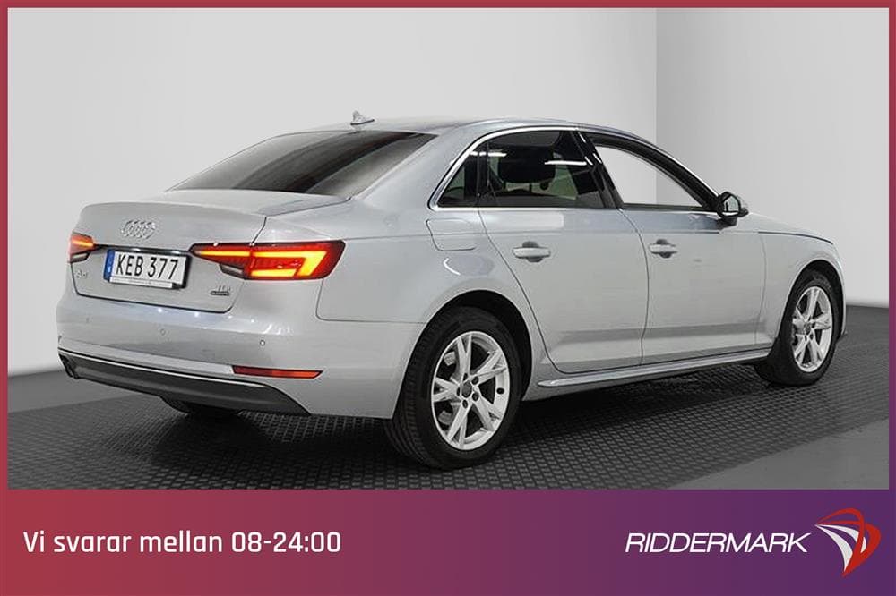 Audi A4 2.0 TDI Quattro 190hk Proline Sensorer 0,44l/milexteriör