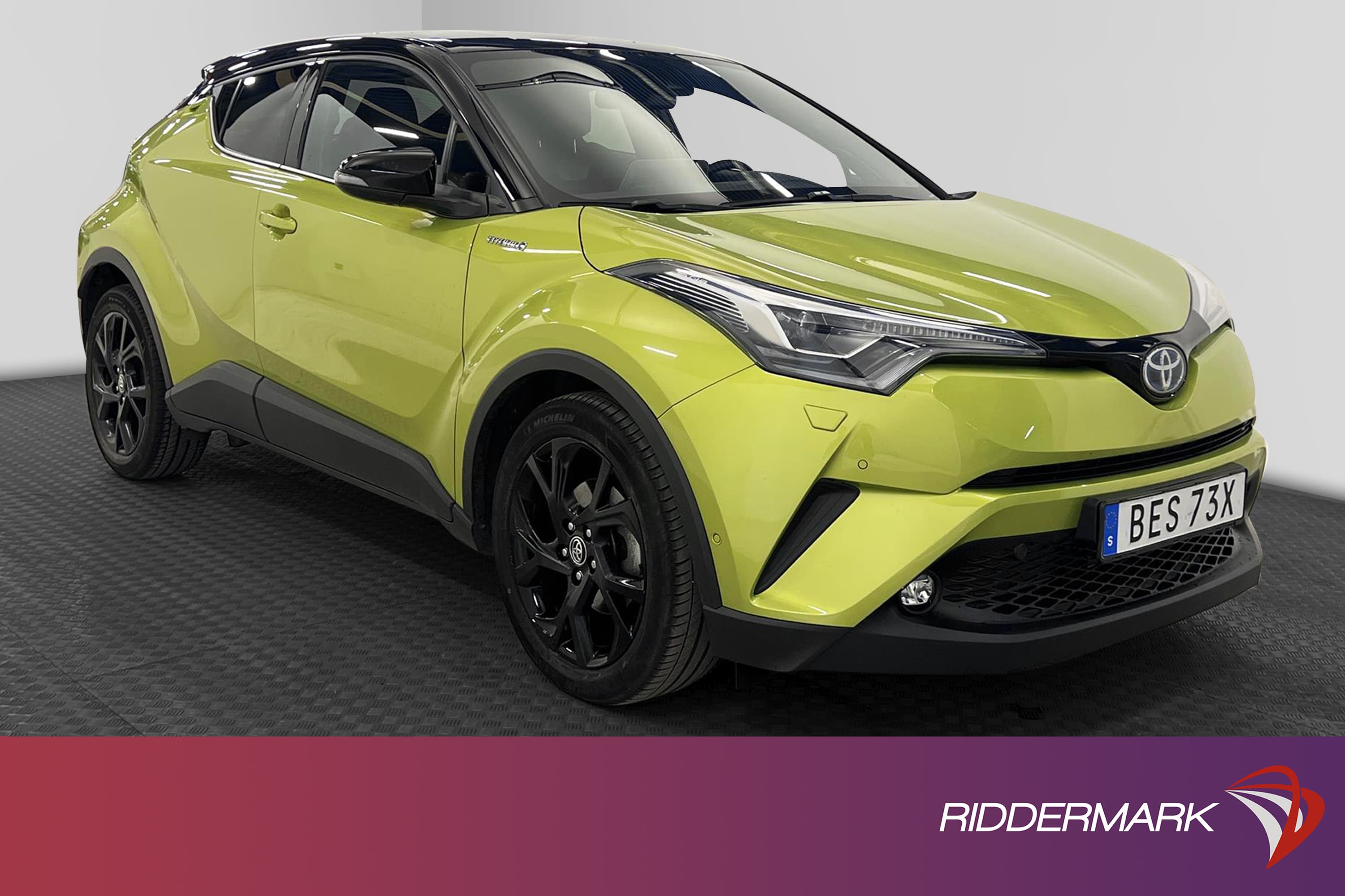 Toyota C-HR Hybrid CVT 122hk 1 Brukare Lime Edition JBL Navi