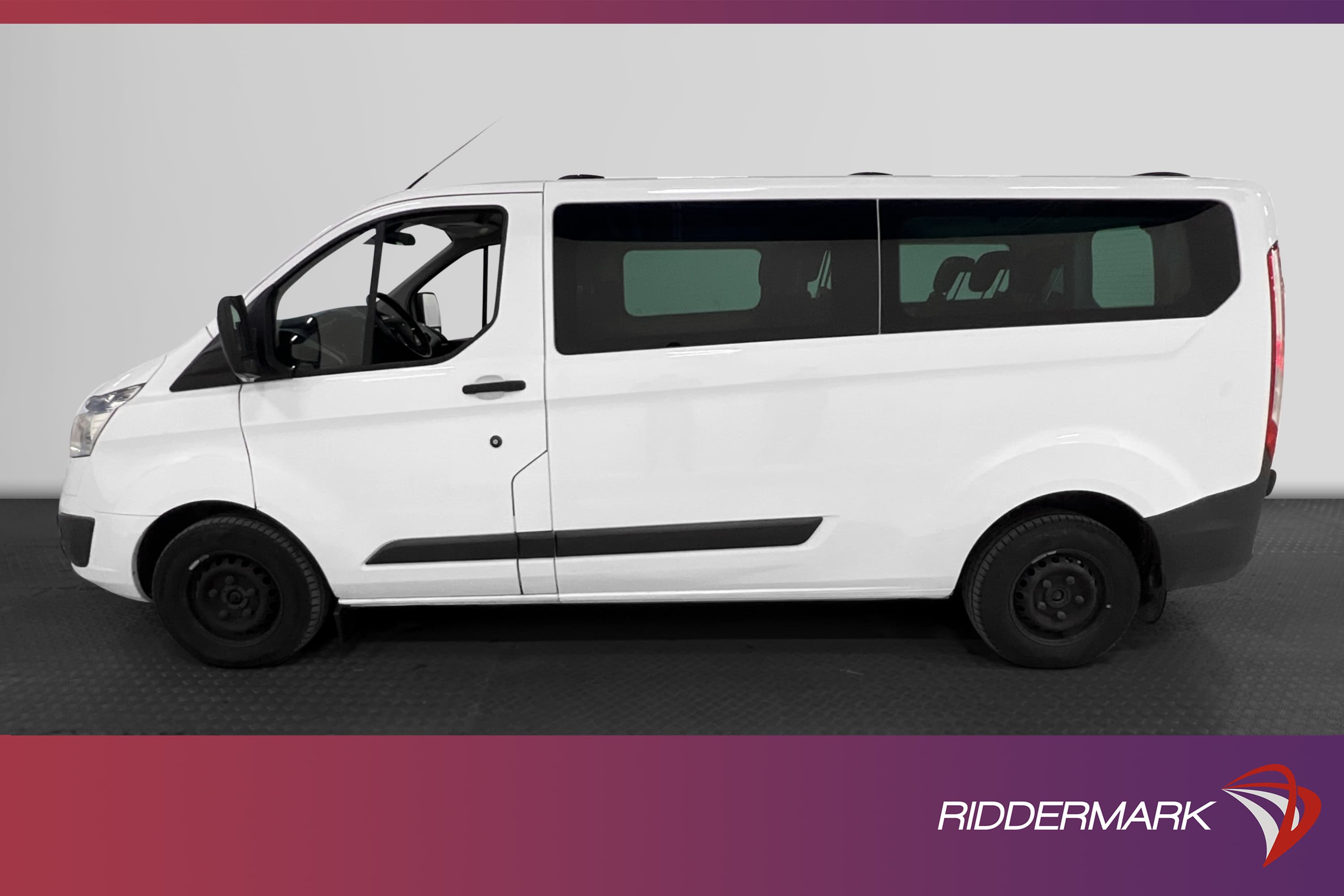 Ford Transit Custom Kombi Lång 2.2 155hk Värmare Drag 9sits