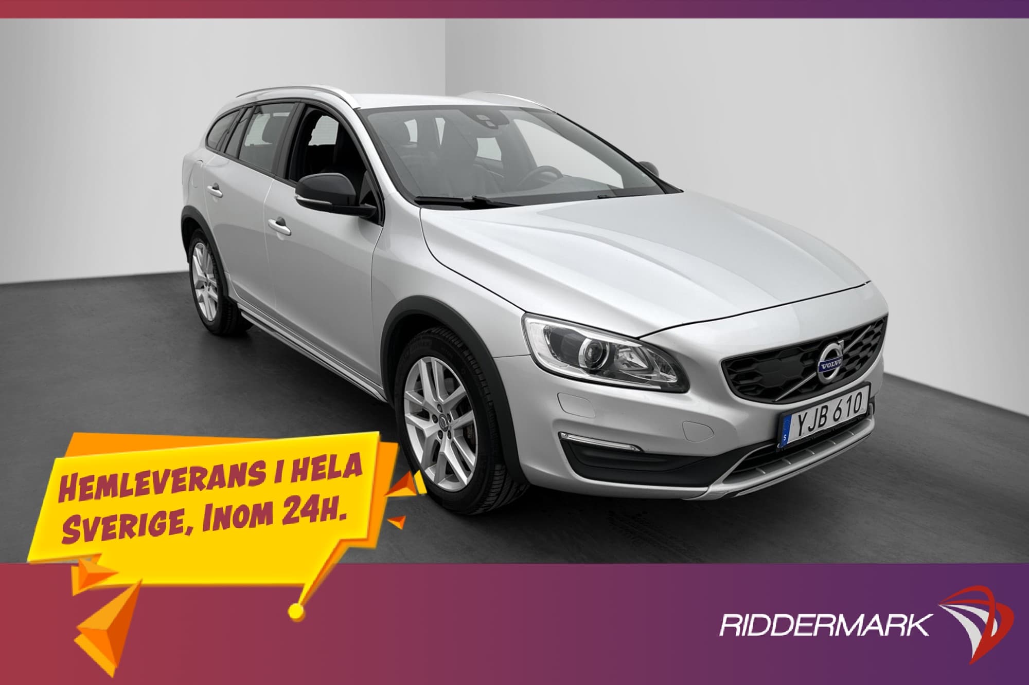 Volvo V60 Cross Country D4 AWD Summum VOC Värm Skinn Drag