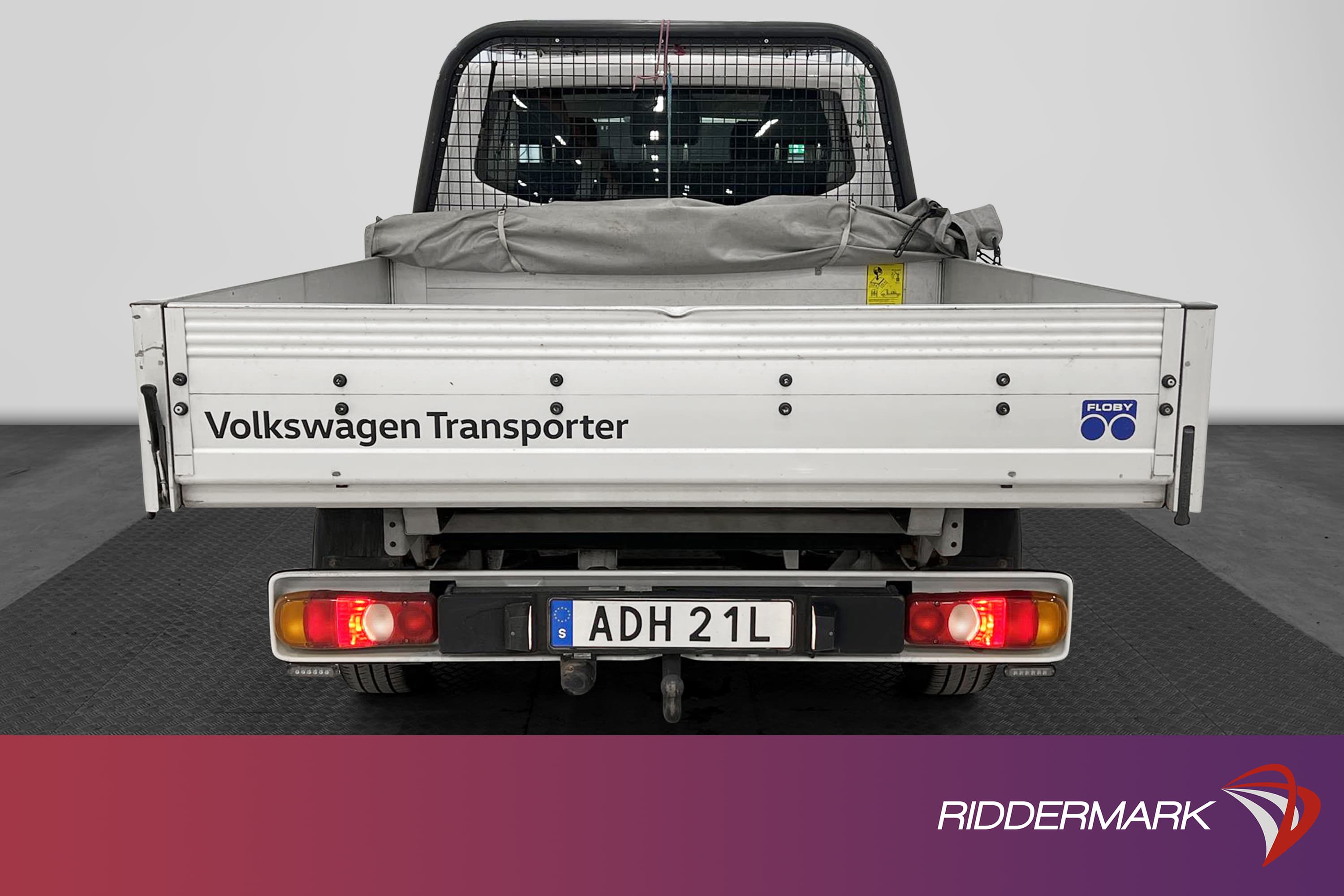 Volkswagen Transporter 2.0TDI Tippflak Drag Värmare Moms