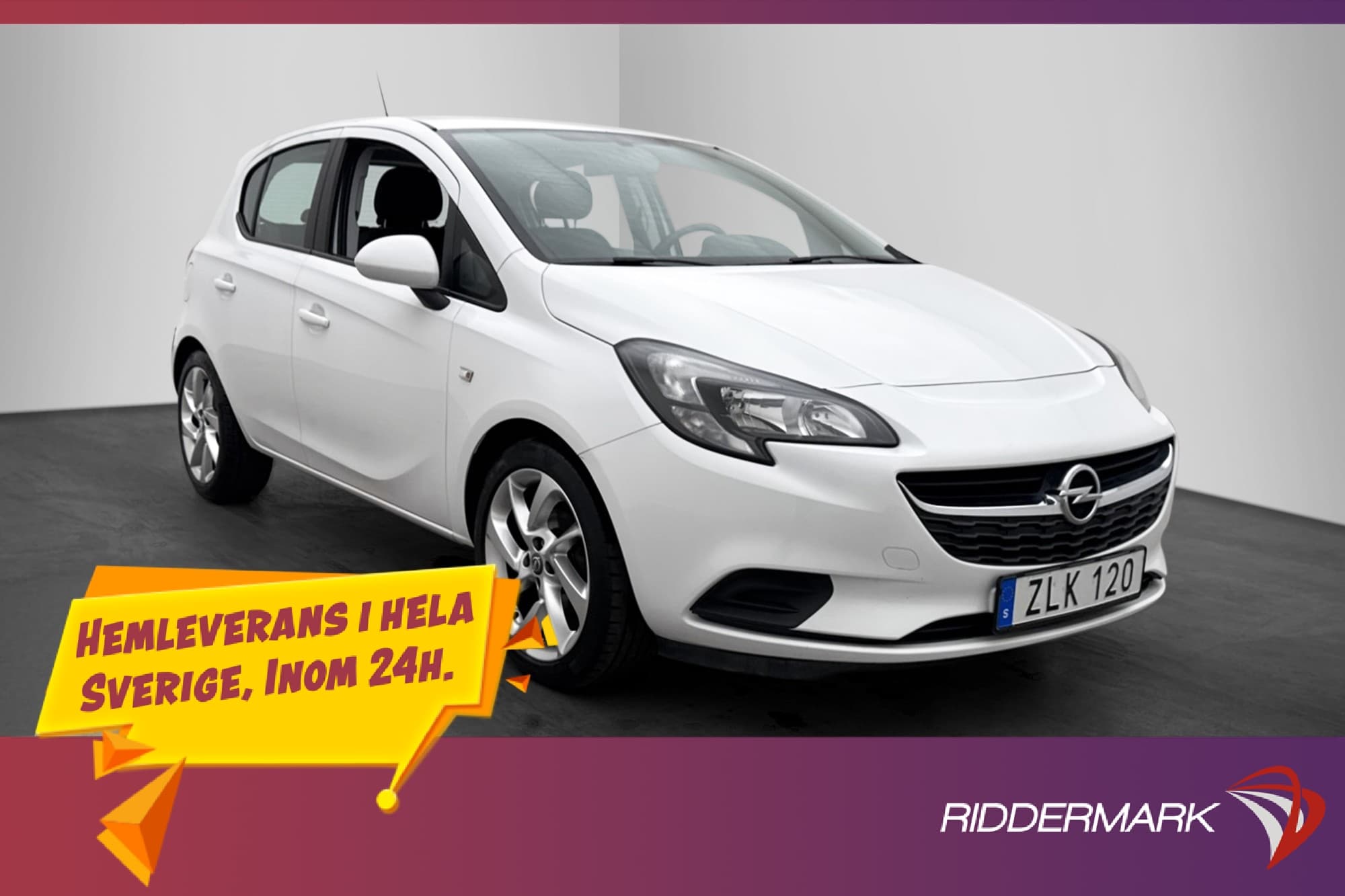 Opel Corsa 1.4 90hk P-Sensorer Rattvärme Farthållare